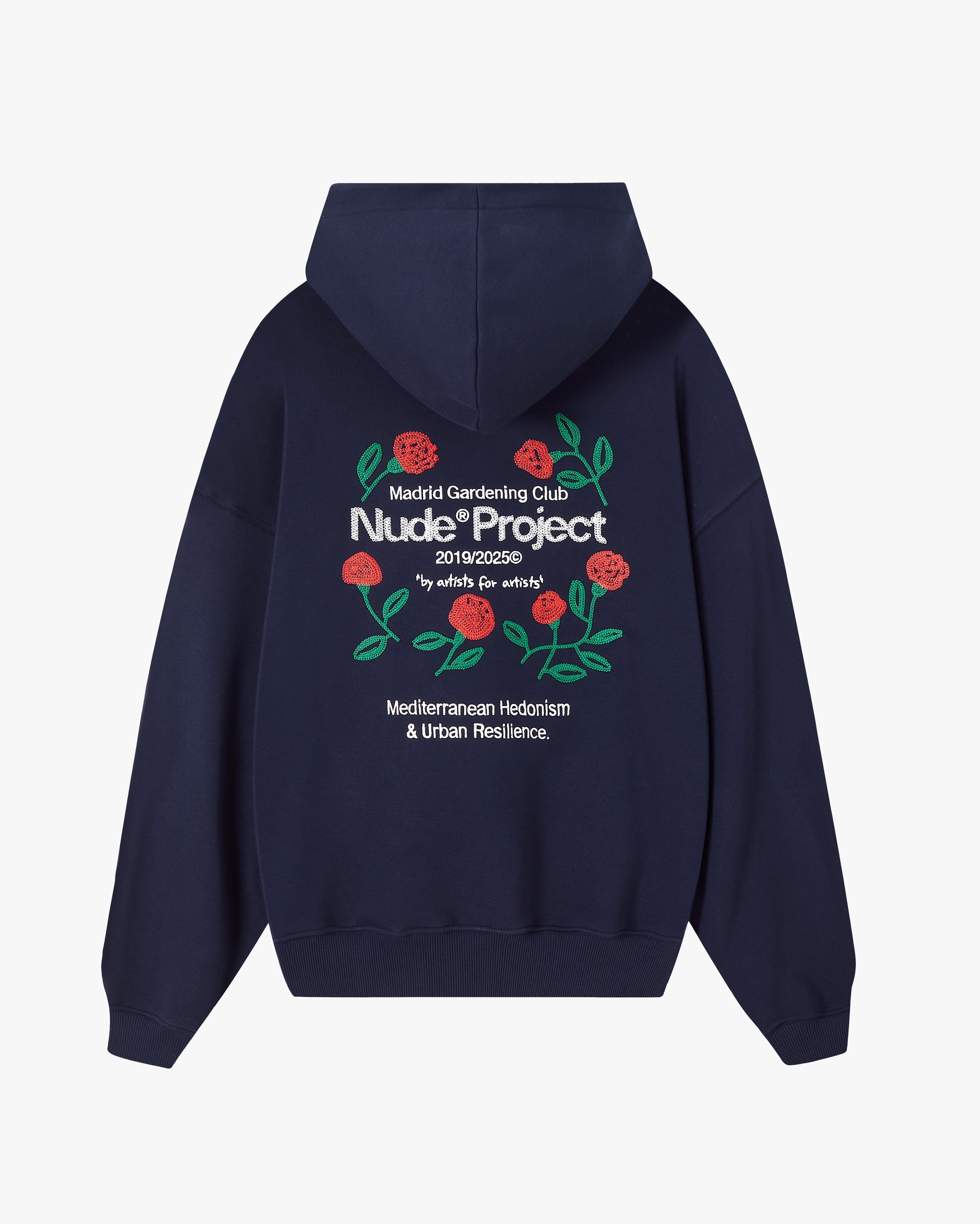 Garden Hoodie Navy Nude Project México Oficial Nude Project Mexico