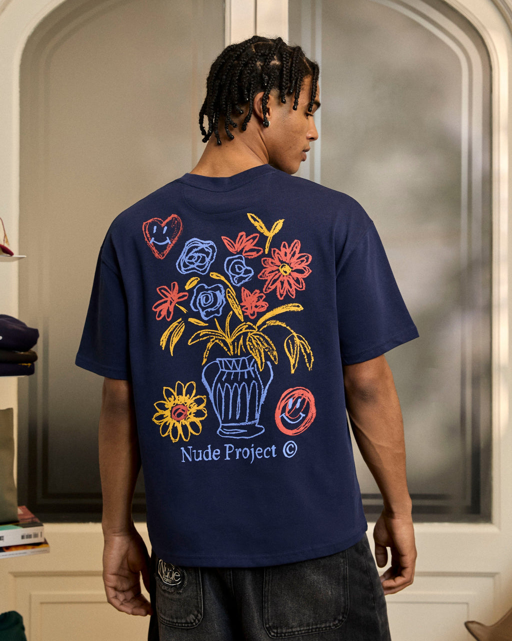 Jarron Tee Navy Nude Project México Oficial Nude Project Mexico