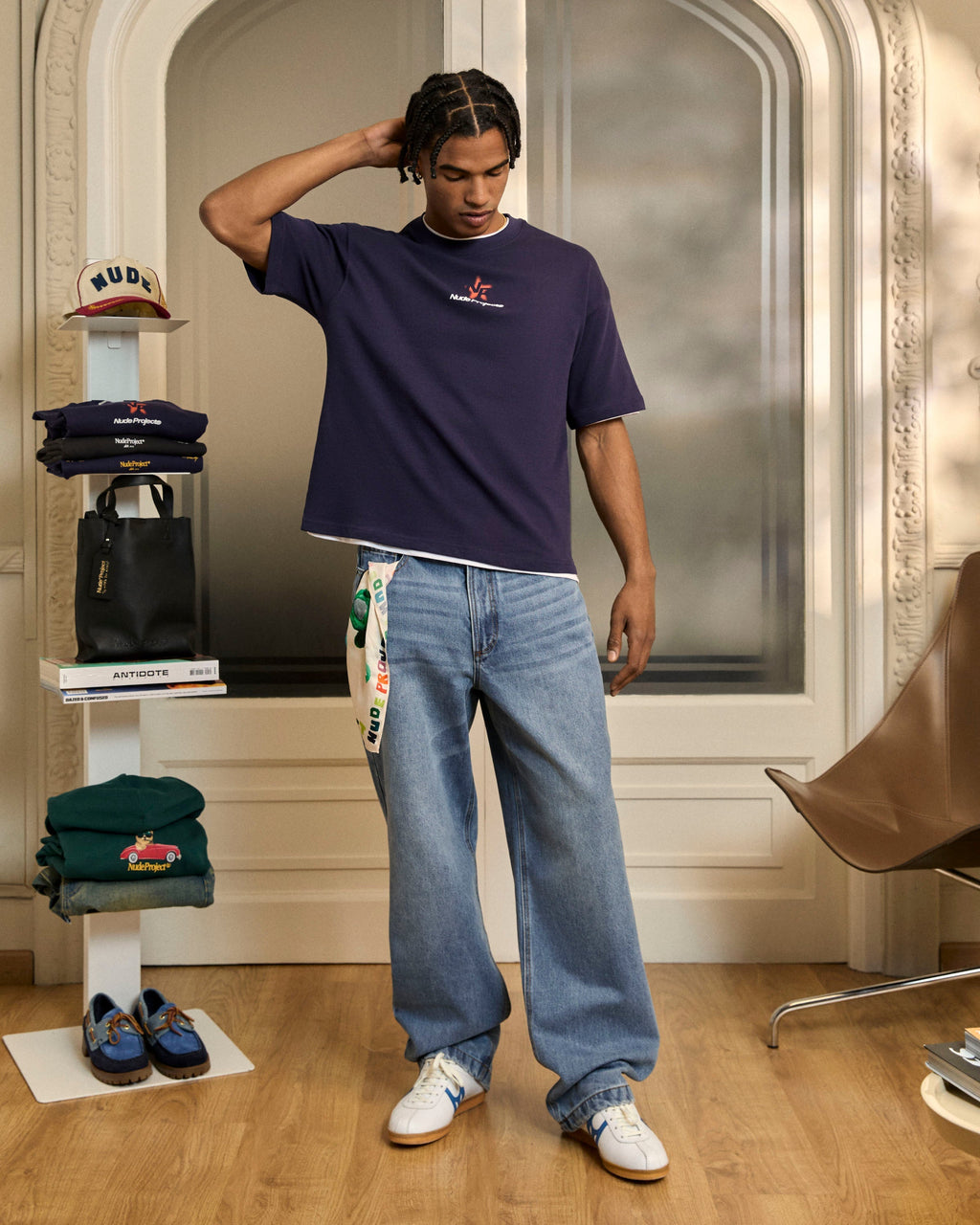 Seoul Tee Navy
