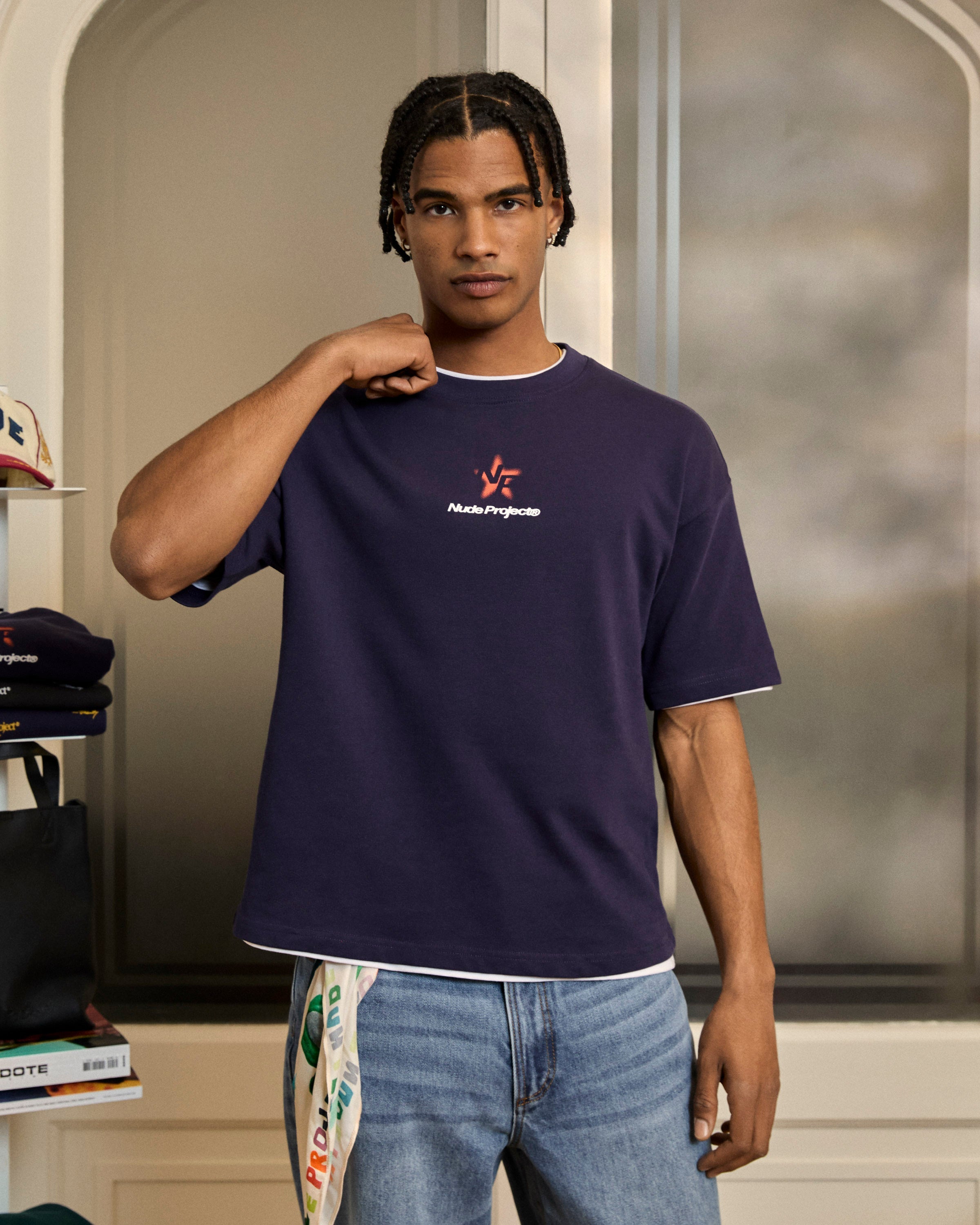 Seoul Tee Navy