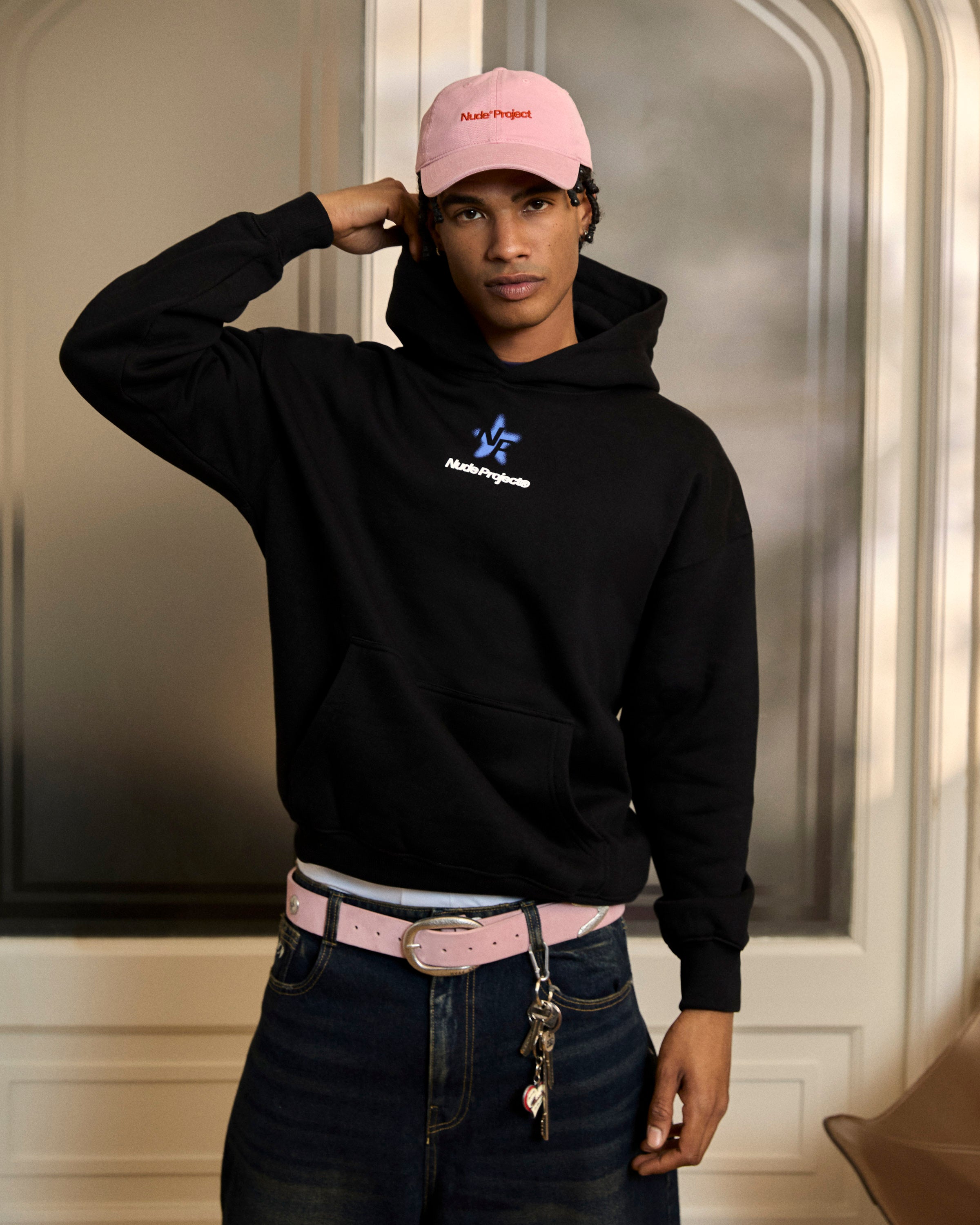 Seoul Hoodie Black Nude Project México Oficial Nude Project Mexico