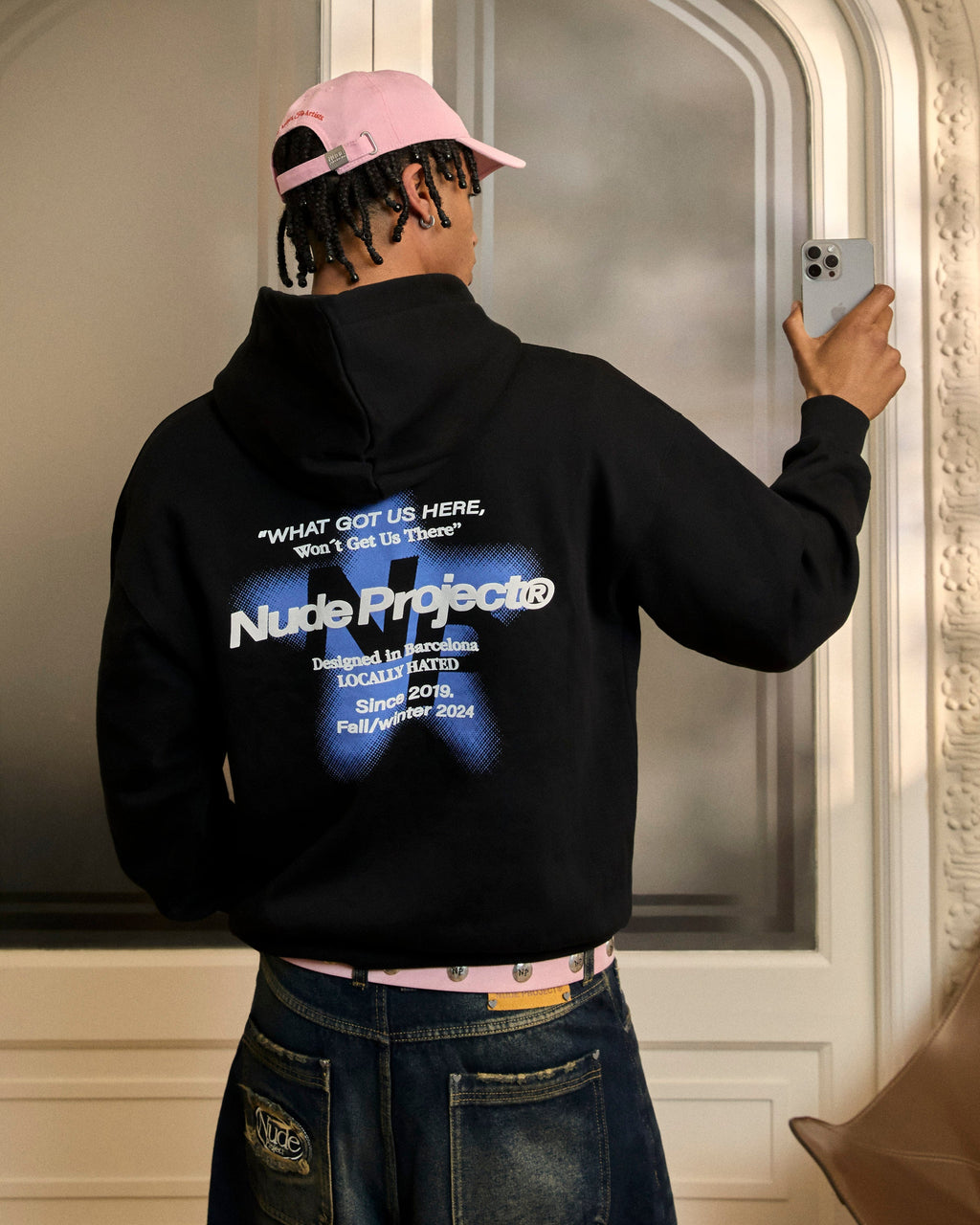 Seoul Hoodie Black Nude Project México Oficial Nude Project Mexico