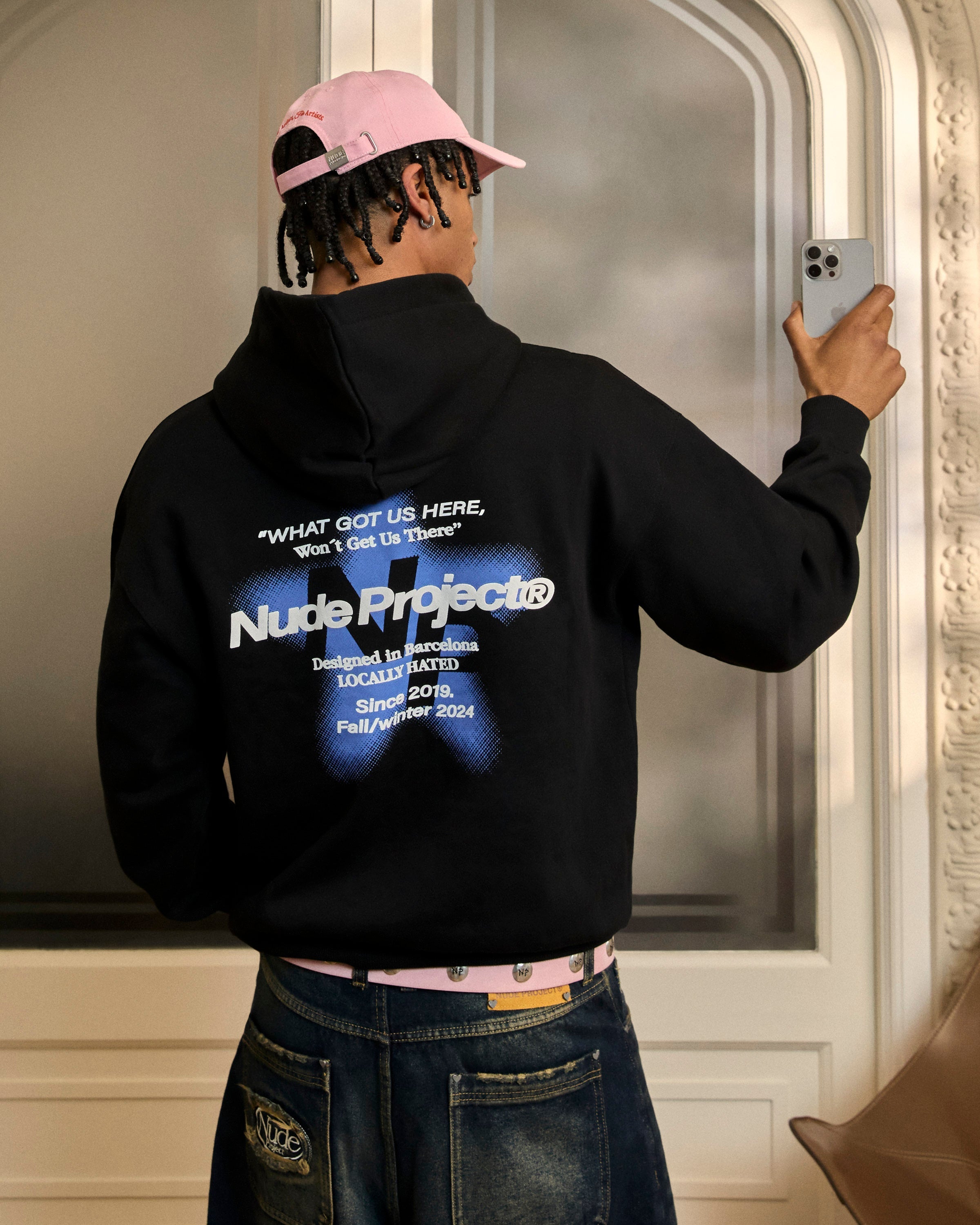 Seoul Hoodie Black Nude Project México Oficial Nude Project Mexico