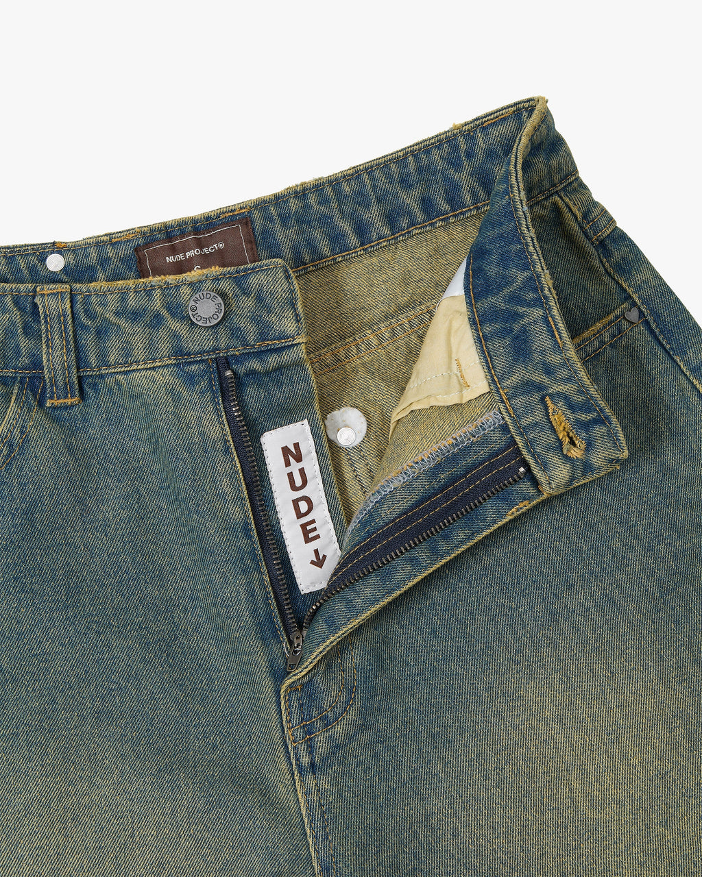 Old Baggy Denim Shorts Indigo