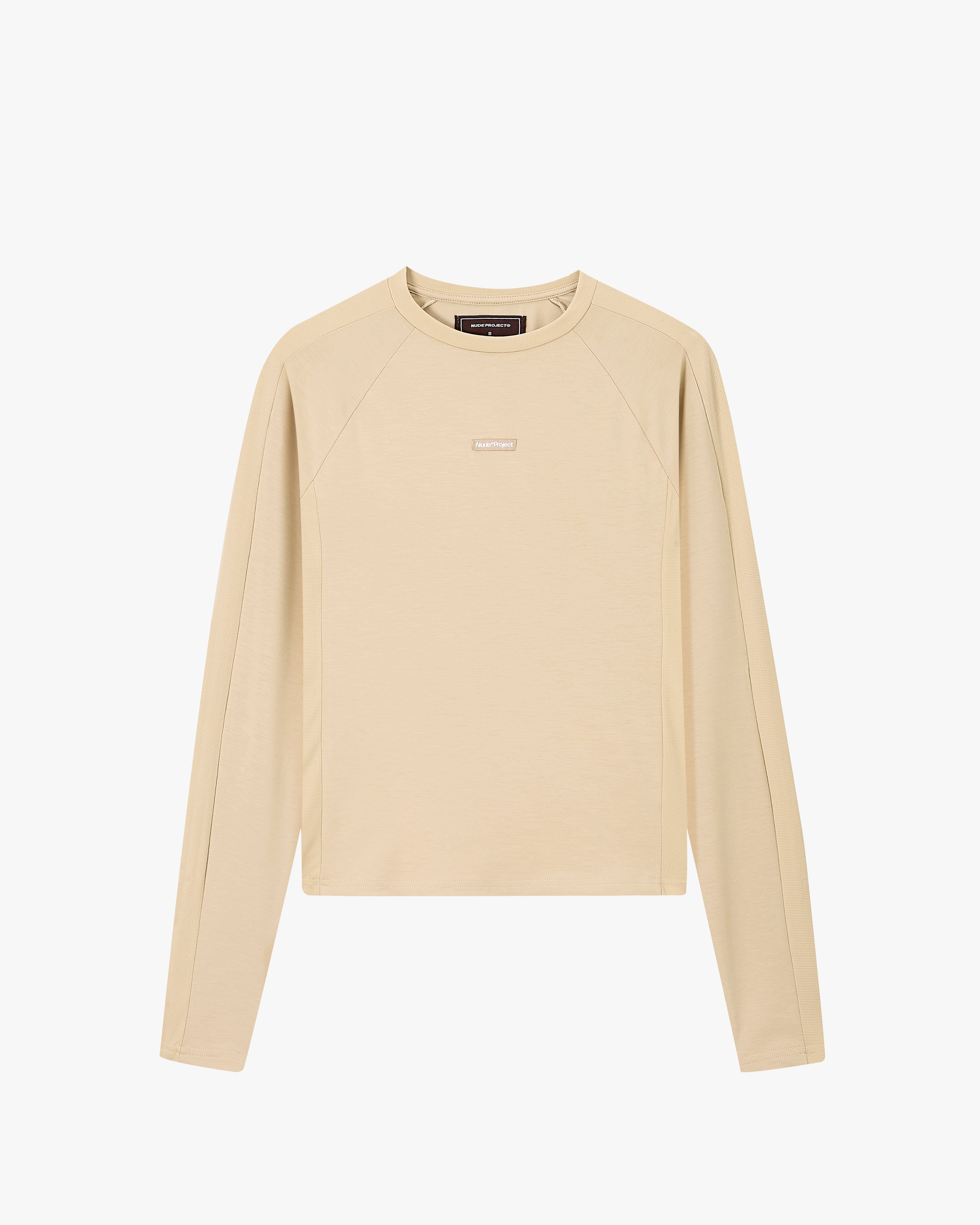 Tech Longsleeve Beige Nude Project México Oficial Nude Project Mexico