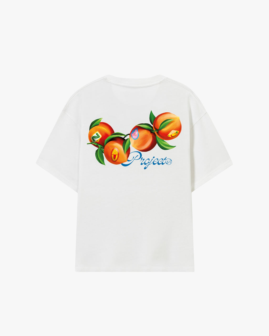 Peach Tee White Nude Project México Oficial Nude Project Mexico