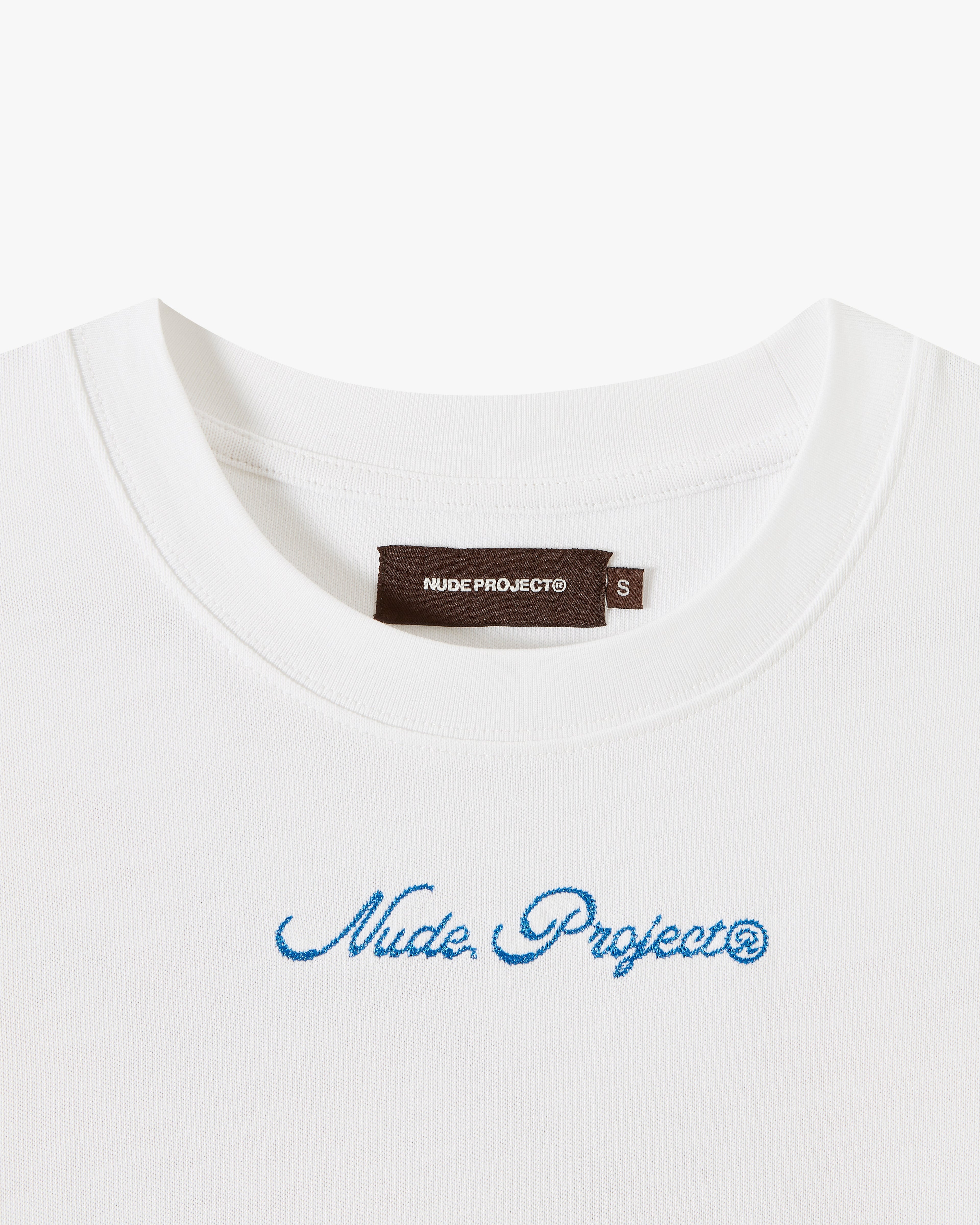 Peach Tee White Nude Project México Oficial Nude Project Mexico
