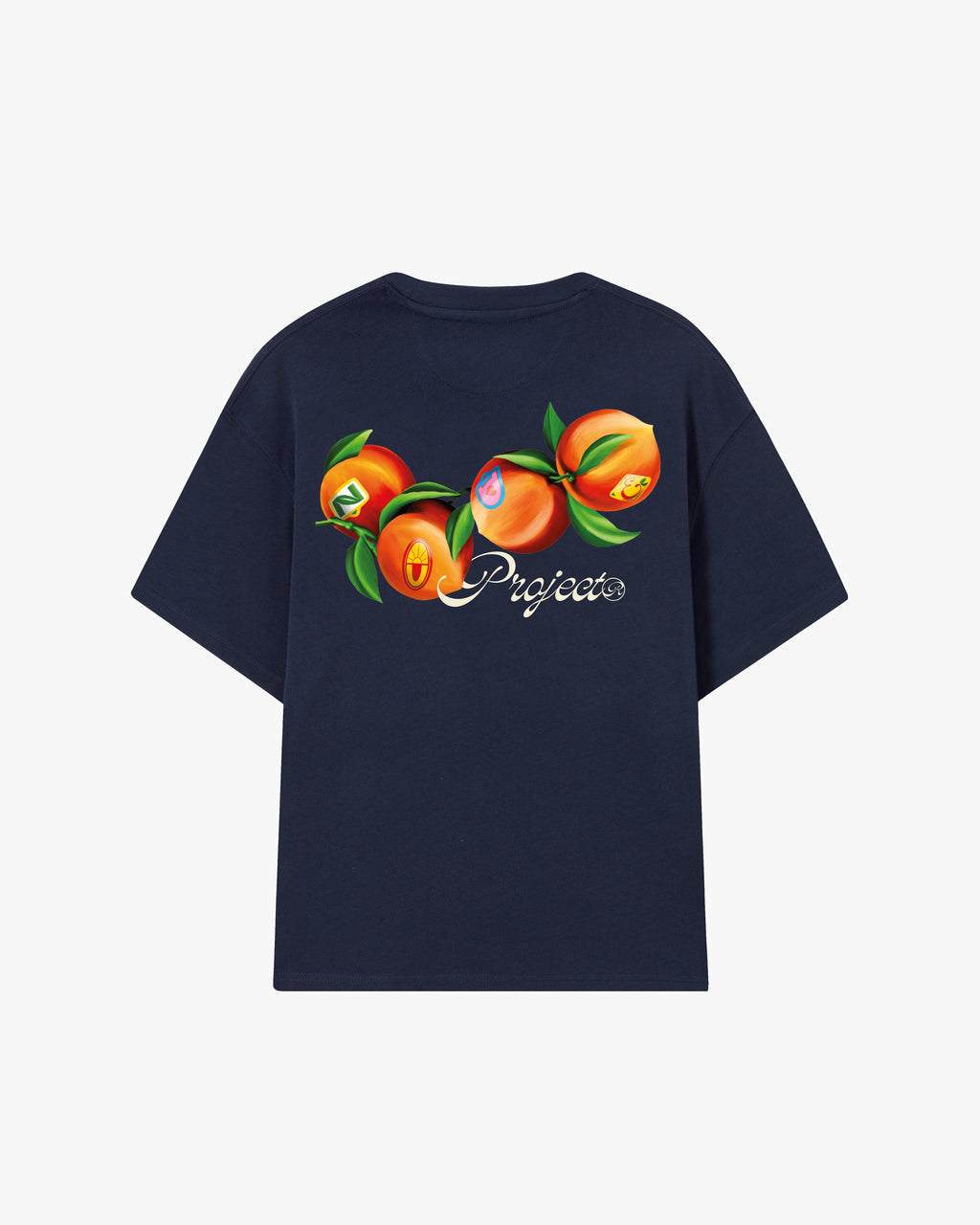 Peach Tee Navy Nude Project México Oficial Nude Project Mexico