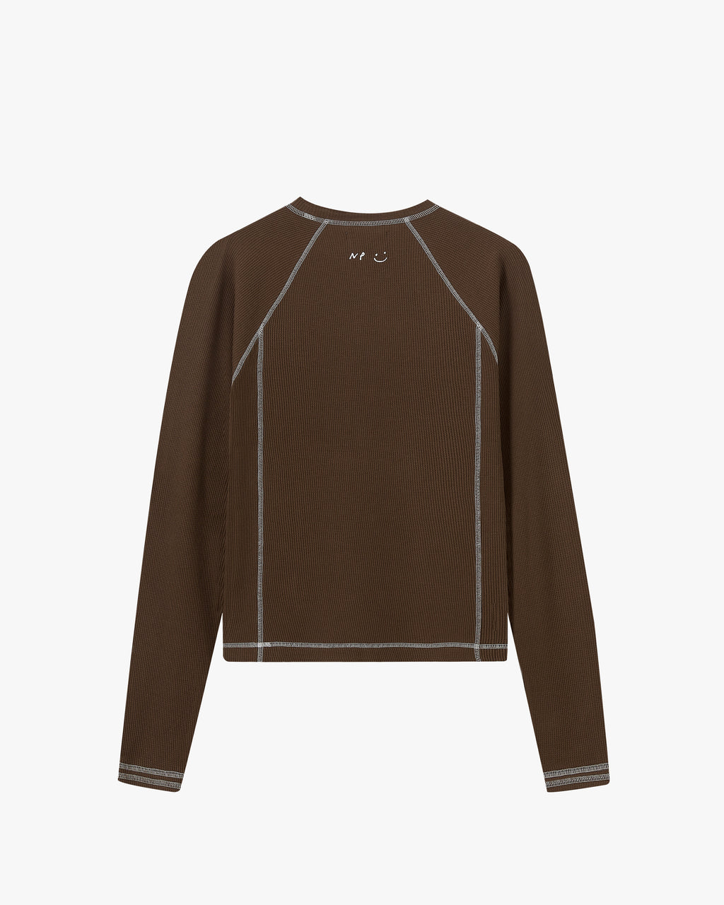 Waffle Long-Sleeve Tee 2 Pack Cocoa/Navy Nude Project México Oficial Nude Project Mexico