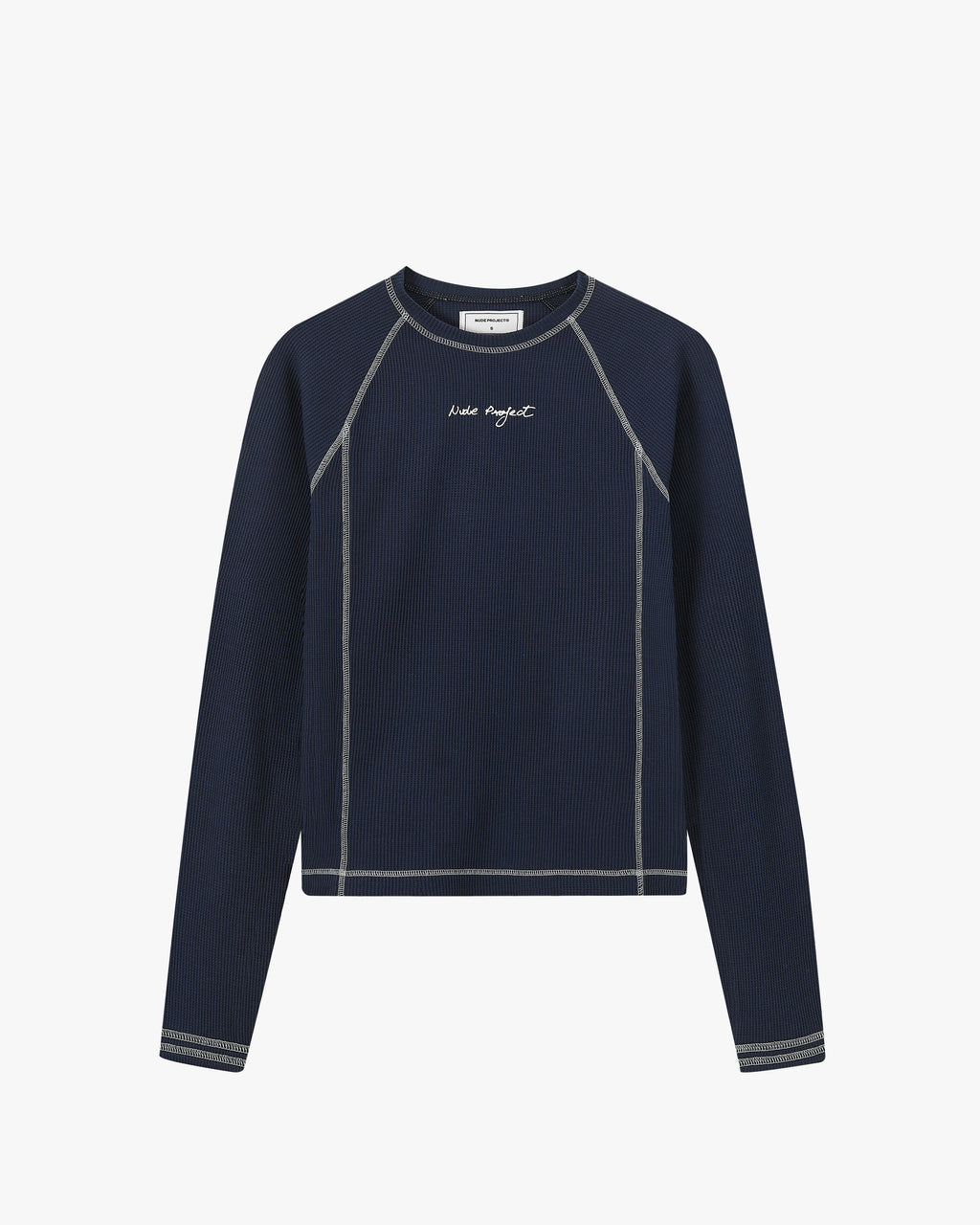 Waffle Long-Sleeve Tee 2 Pack Cocoa/Navy Nude Project México Oficial Nude Project Mexico