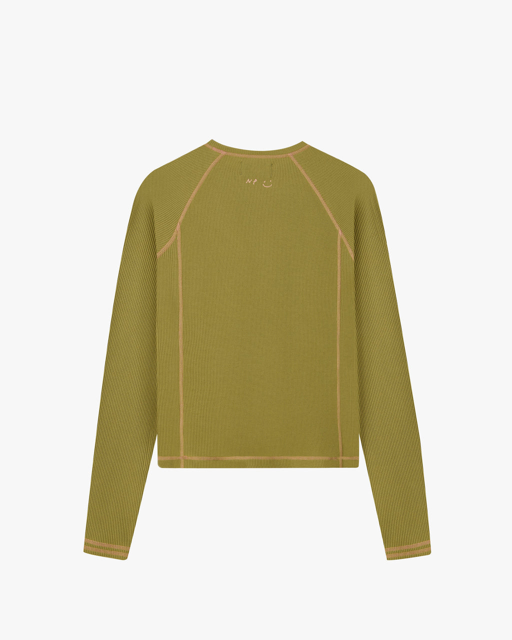 Waffle Long-Sleeve Tee 2 Pack Green/Blue Nude Project México Oficial Nude Project Mexico