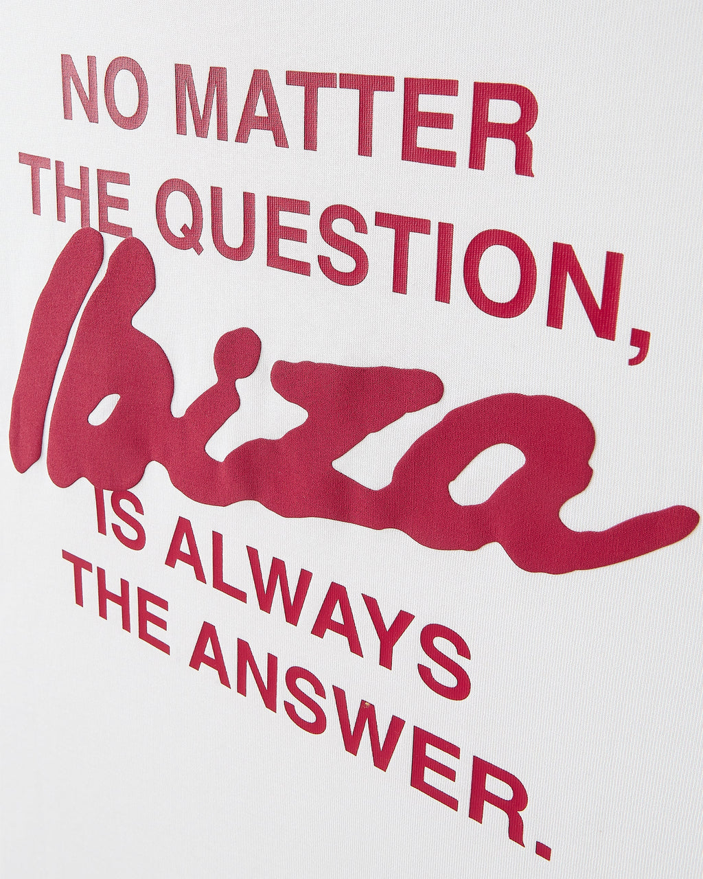 Answer Tee White