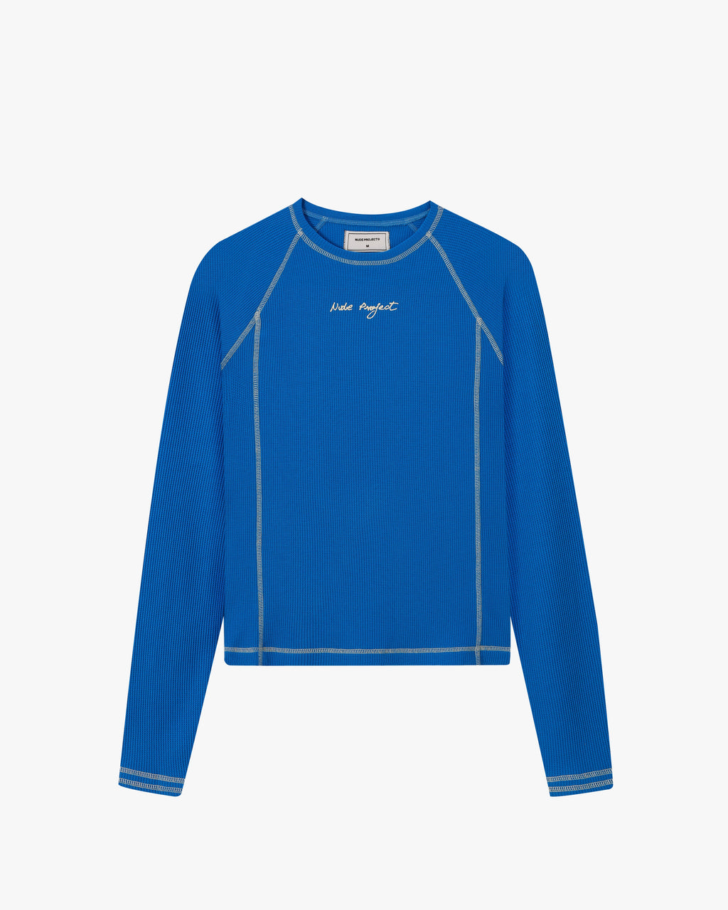 Waffle Long-Sleeve Tee 2 Pack Green/Blue
