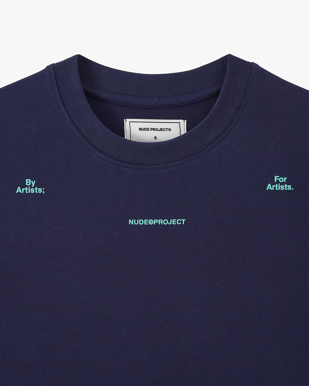 Fine Art Tee Navy Nude Project México Oficial Nude Project Mexico