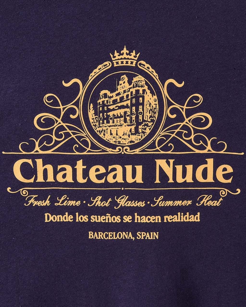 Chateau Tee Navy Nude Project México Oficial Nude Project Mexico