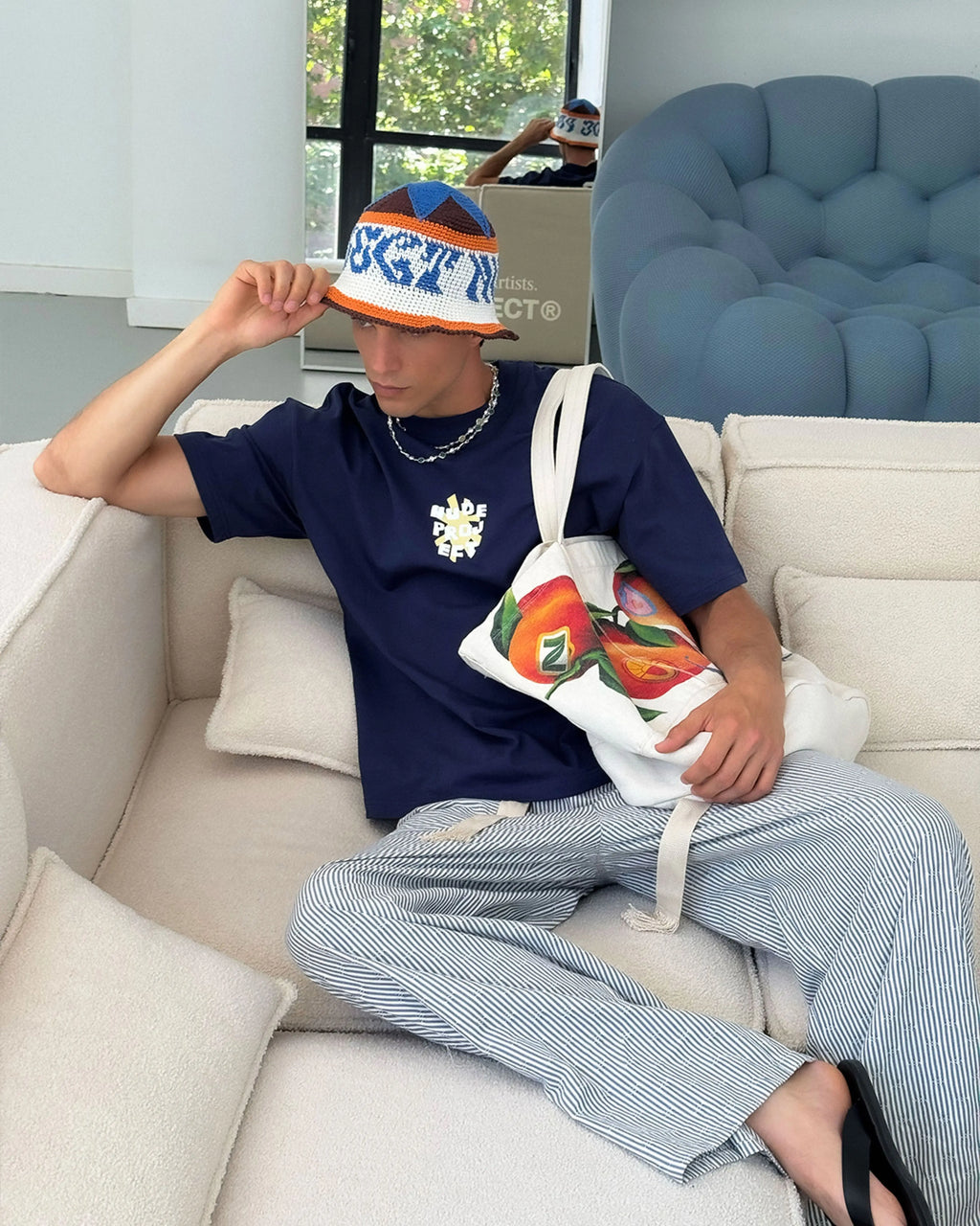 Astro Tee Navy