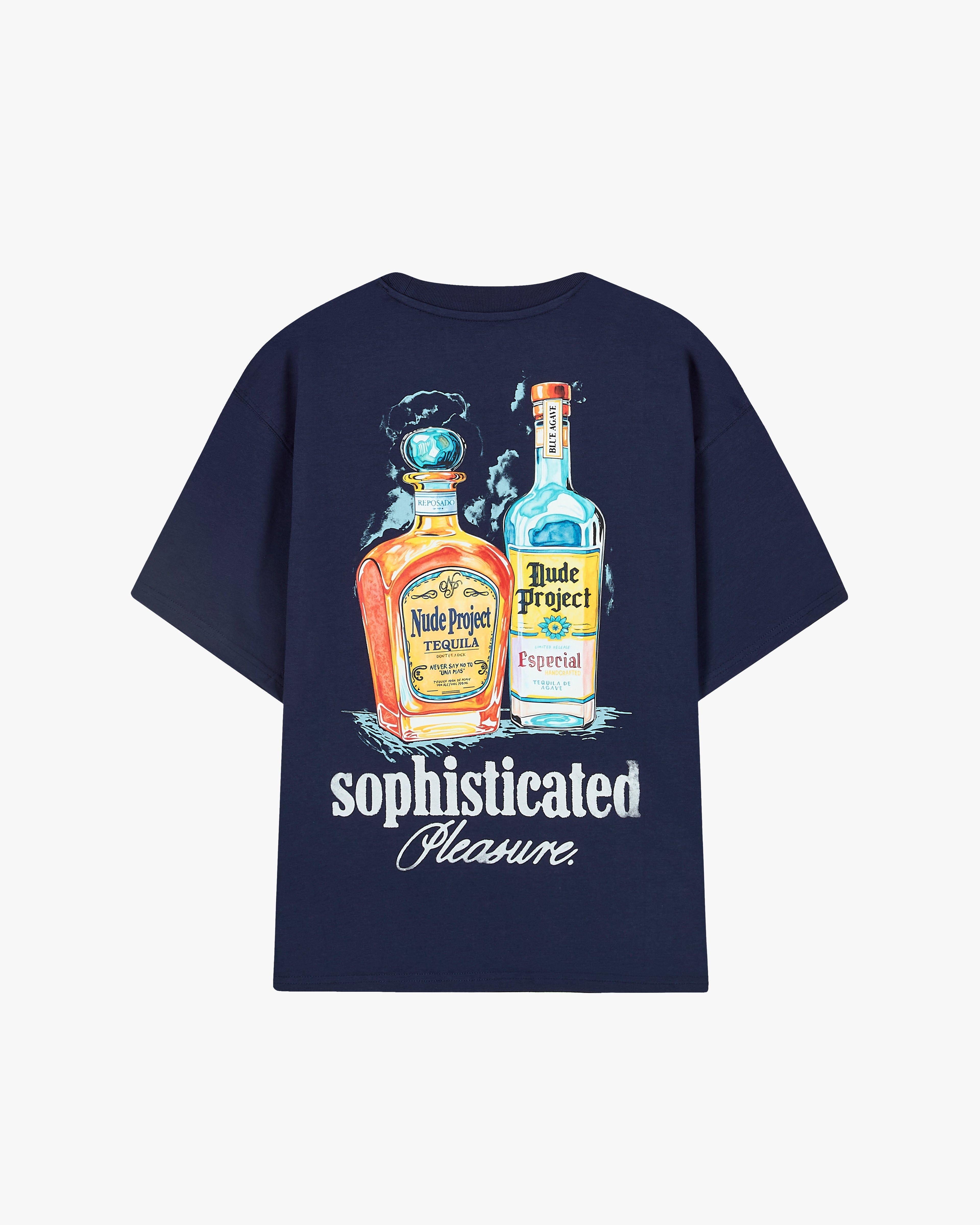 Pleasures Tee Navy Nude Project México Oficial Nude Project Mexico