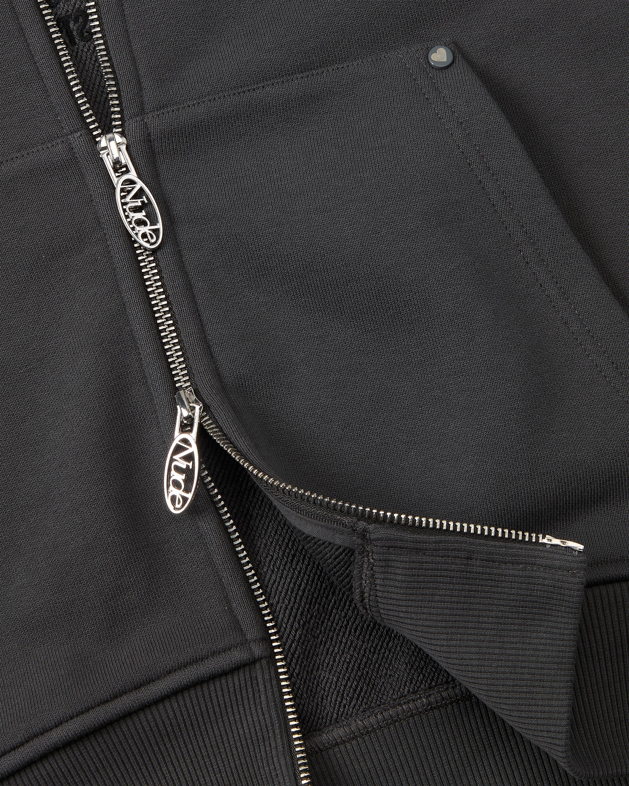 Beast Zip-Up Hoodie Ash Nude Project México Oficial Nude Project Mexico