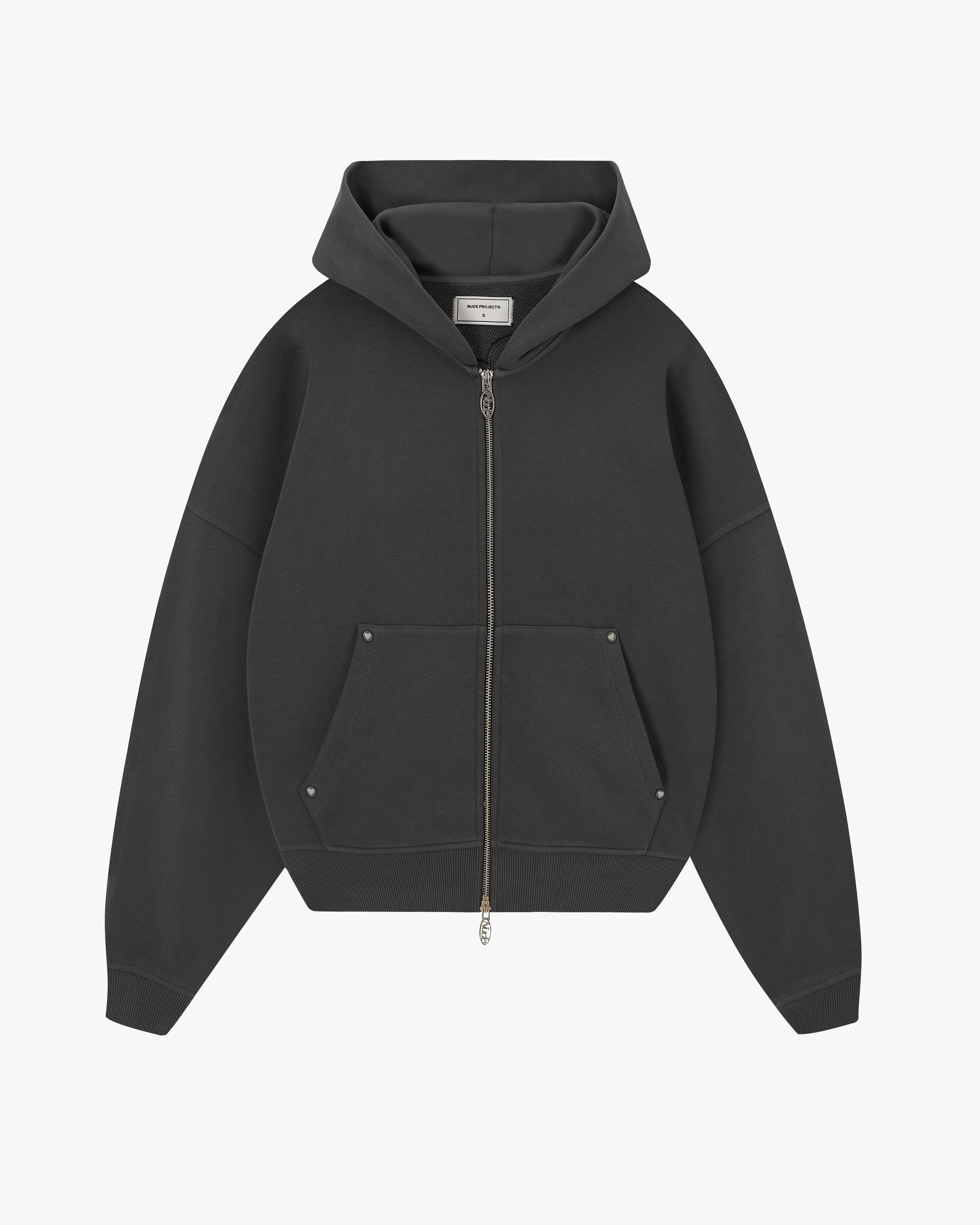 Beast Zip-Up Hoodie Ash Nude Project México Oficial Nude Project Mexico