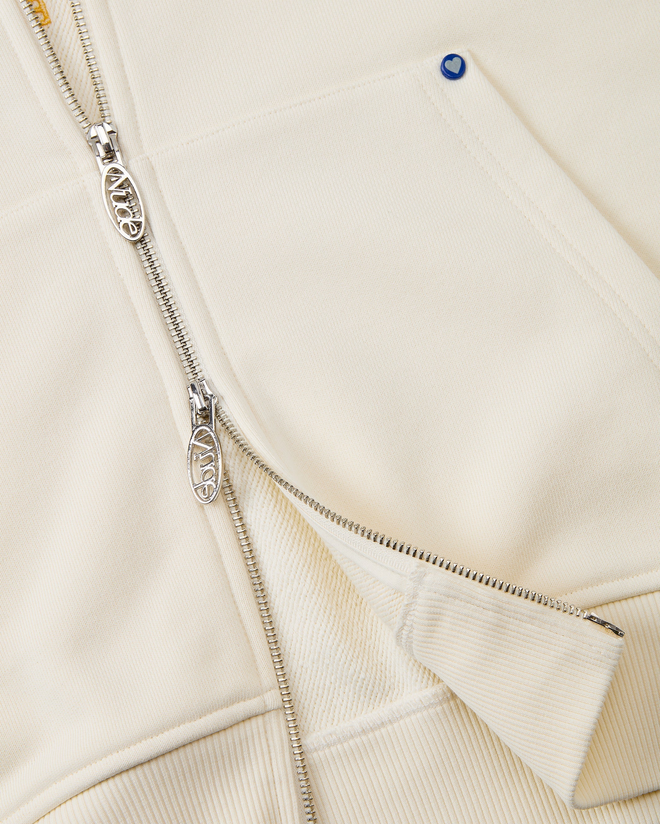 Beast Zip-Up Hoodie Marshmellow