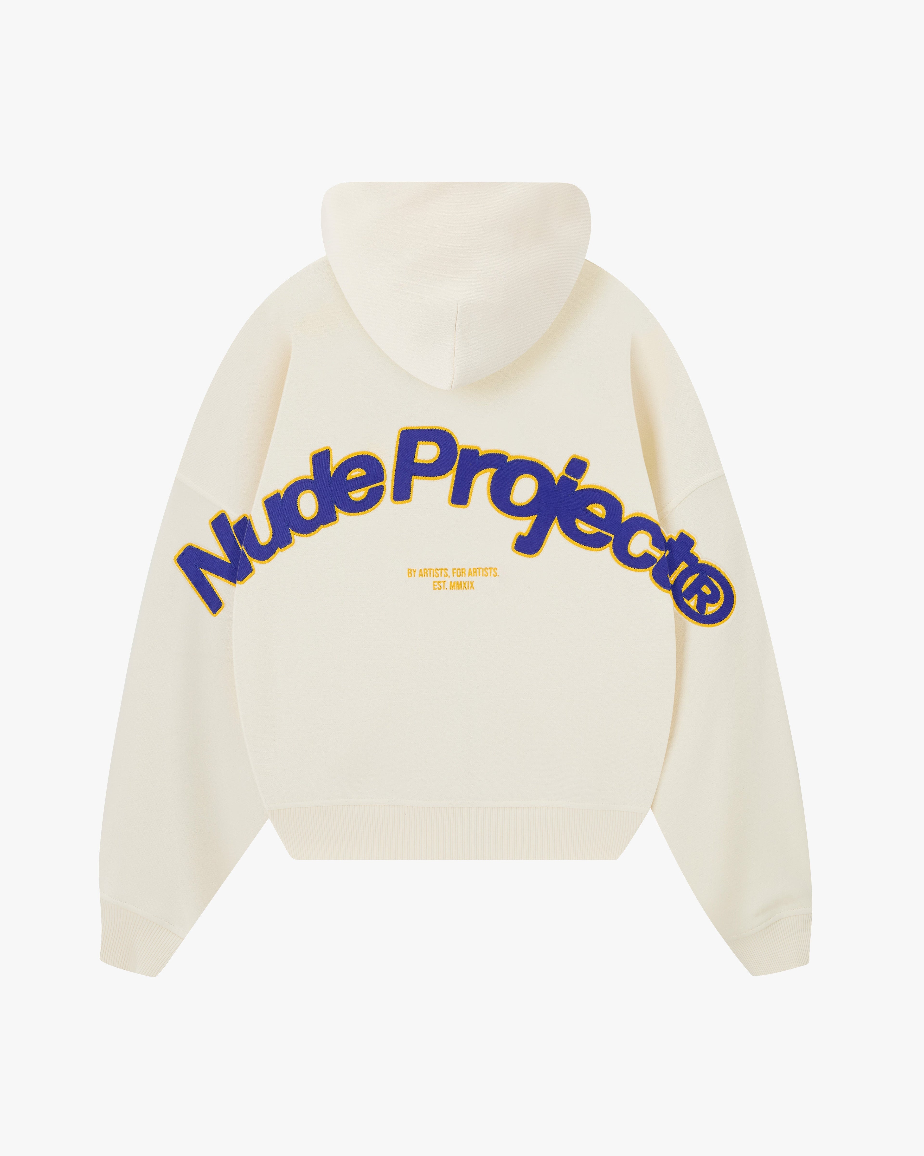 Beast Zip-Up Hoodie Marshmellow