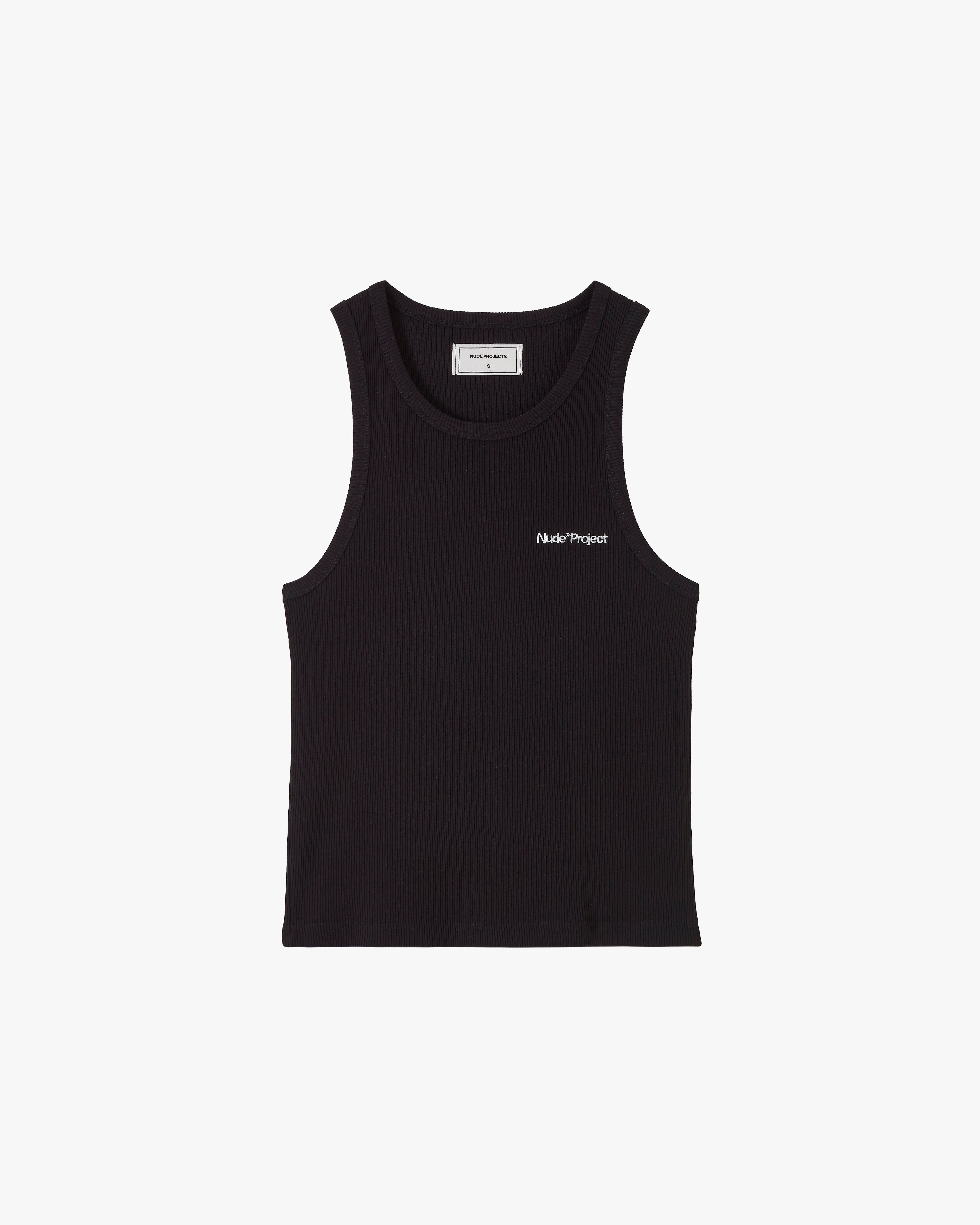 Basic Tank Top Black/White Nude Project México Oficial Nude Project Mexico