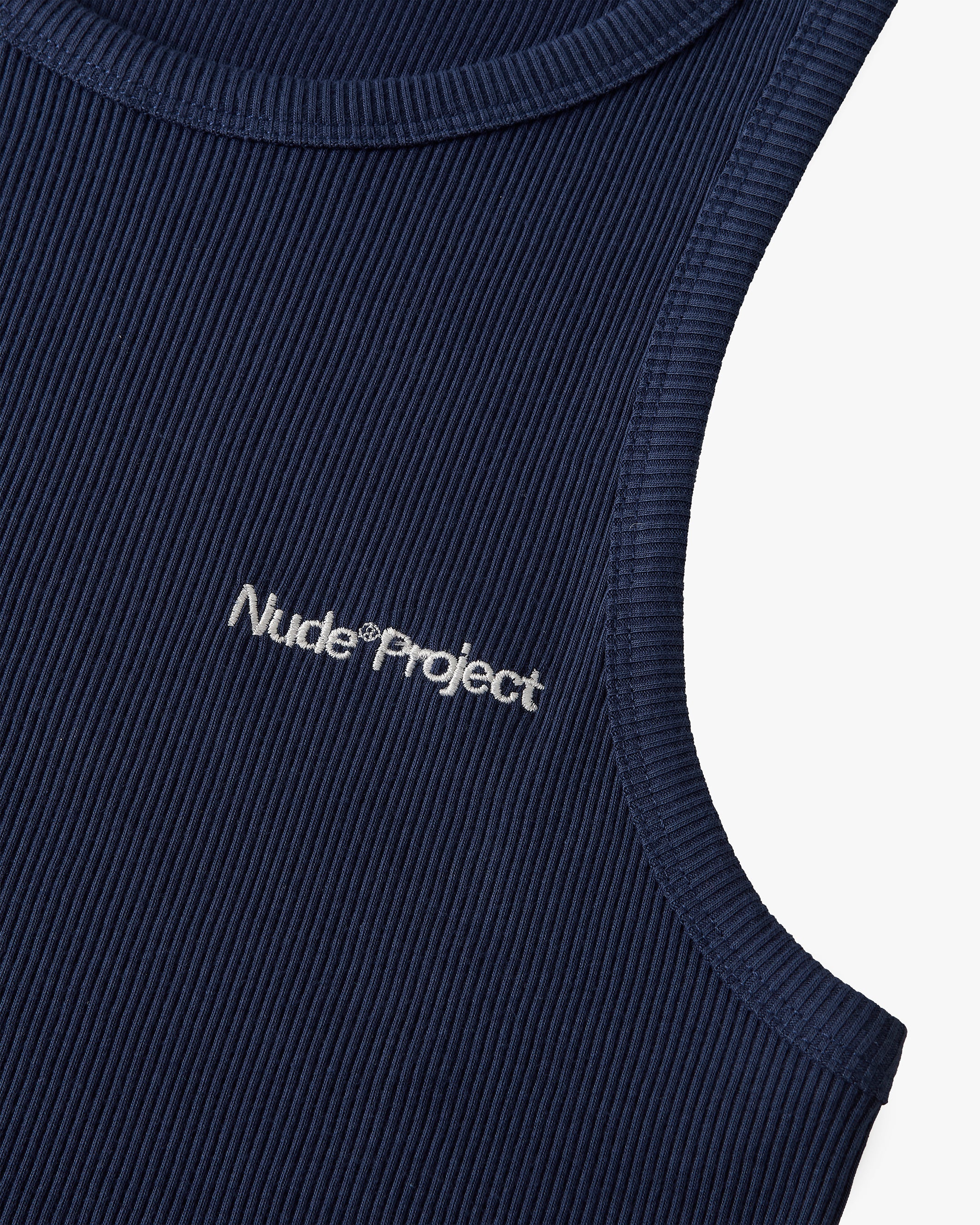 Basic Tank Top Navy/Yellow Nude Project México Oficial Nude Project Mexico