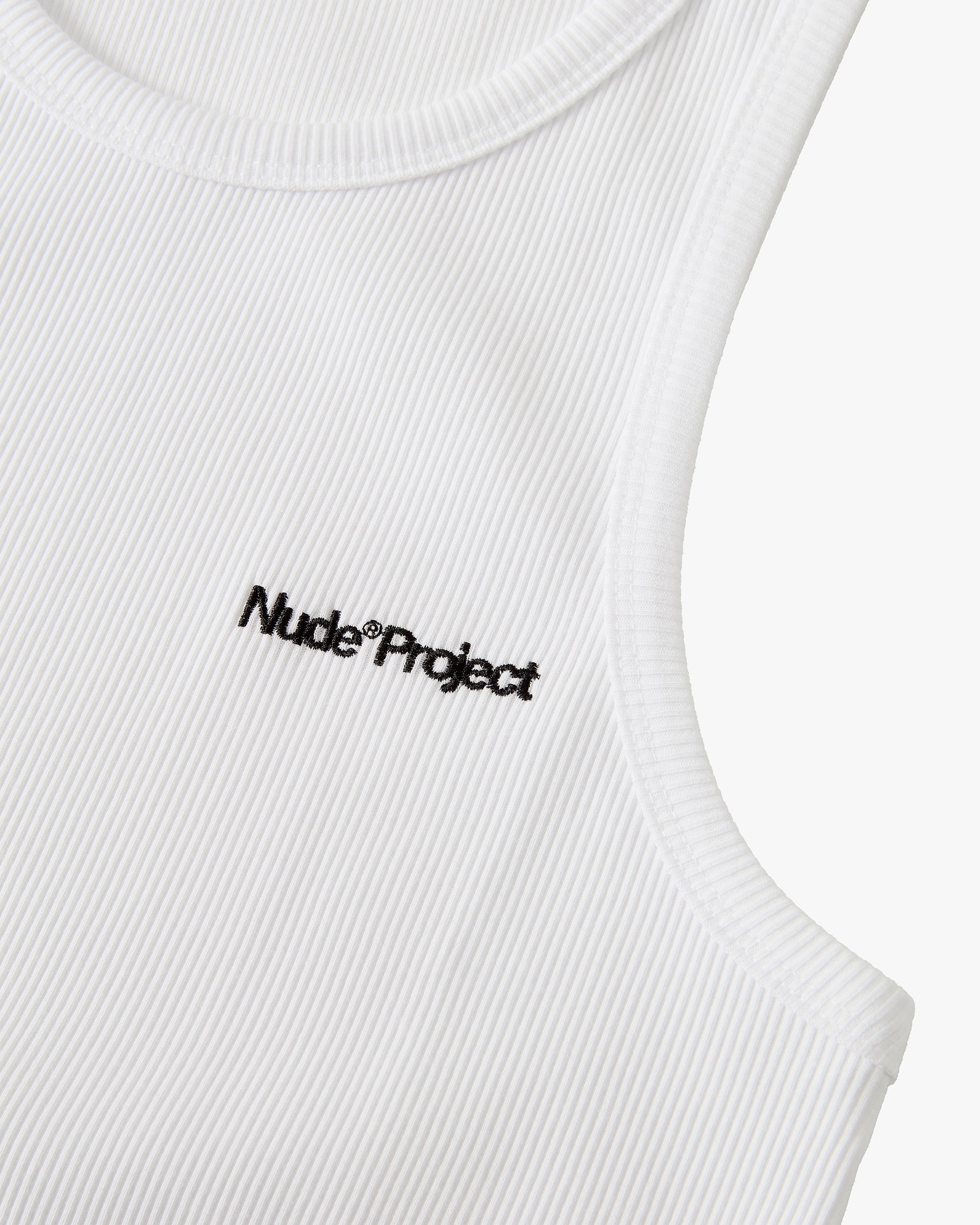 Basic Tank Top Black/White Nude Project México Oficial Nude Project Mexico