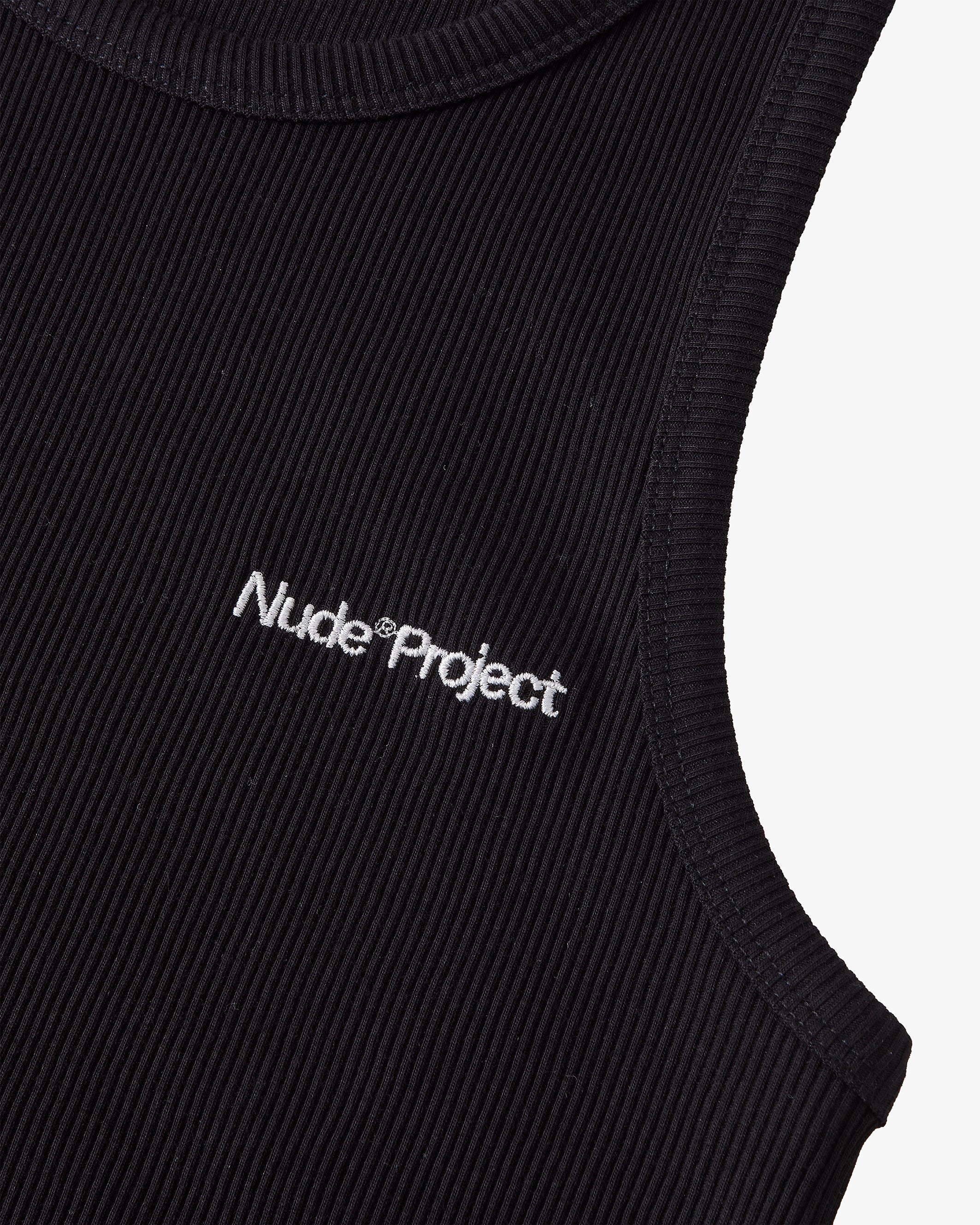Basic Tank Top Black/White Nude Project México Oficial Nude Project Mexico