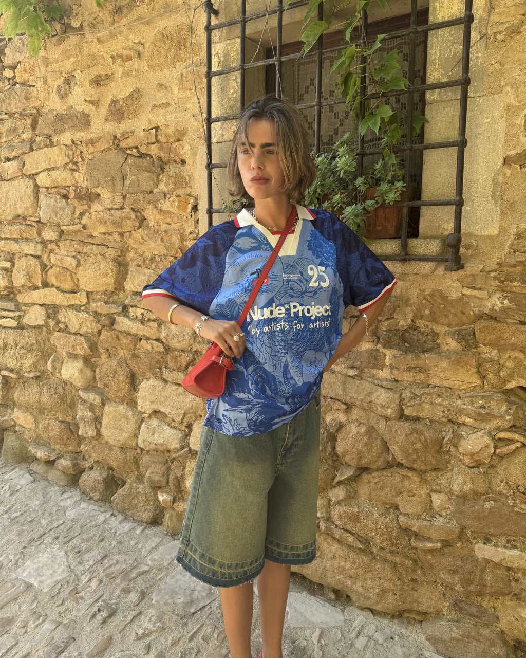Old Baggy Denim Shorts Indigo