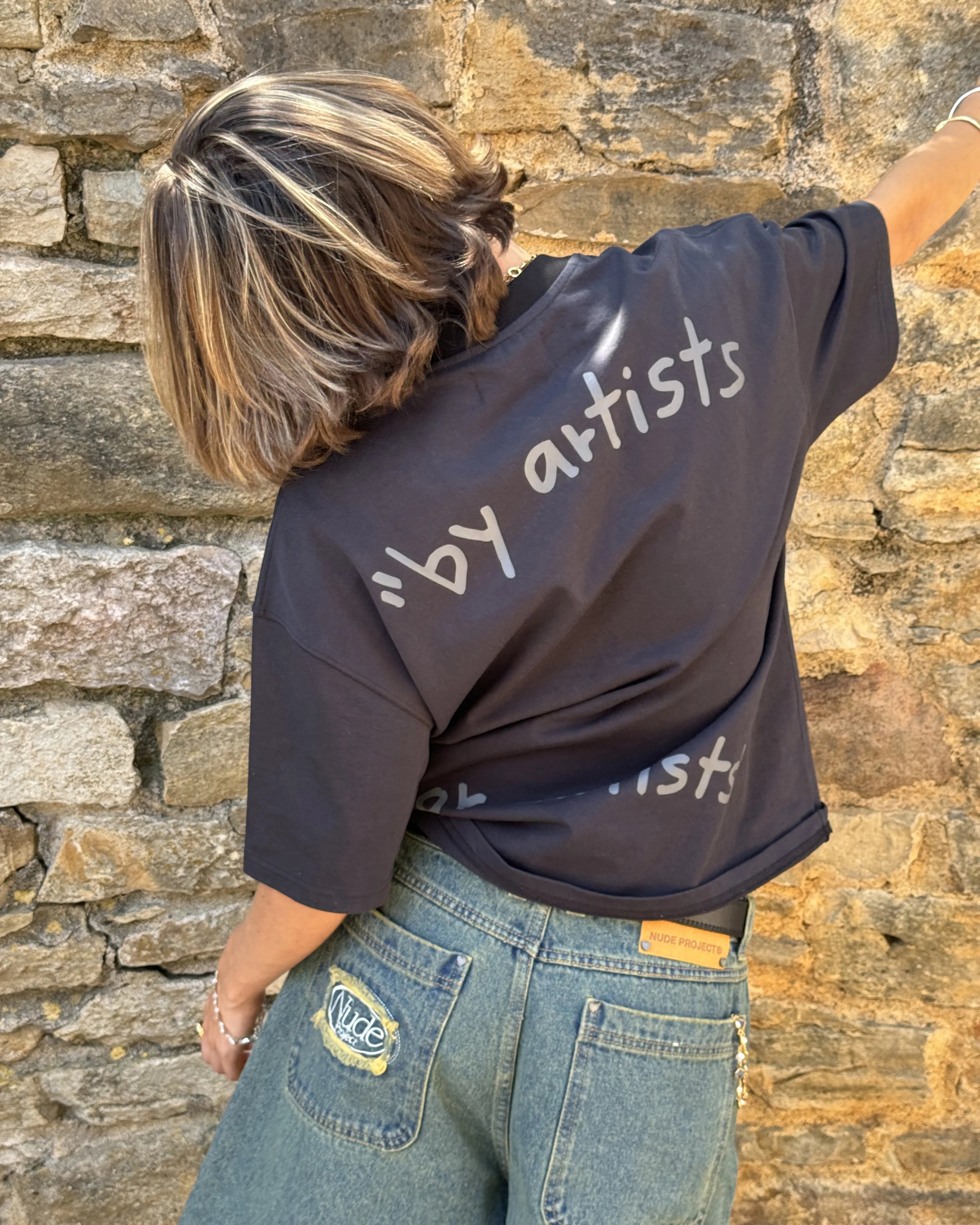 Motto Tee Black