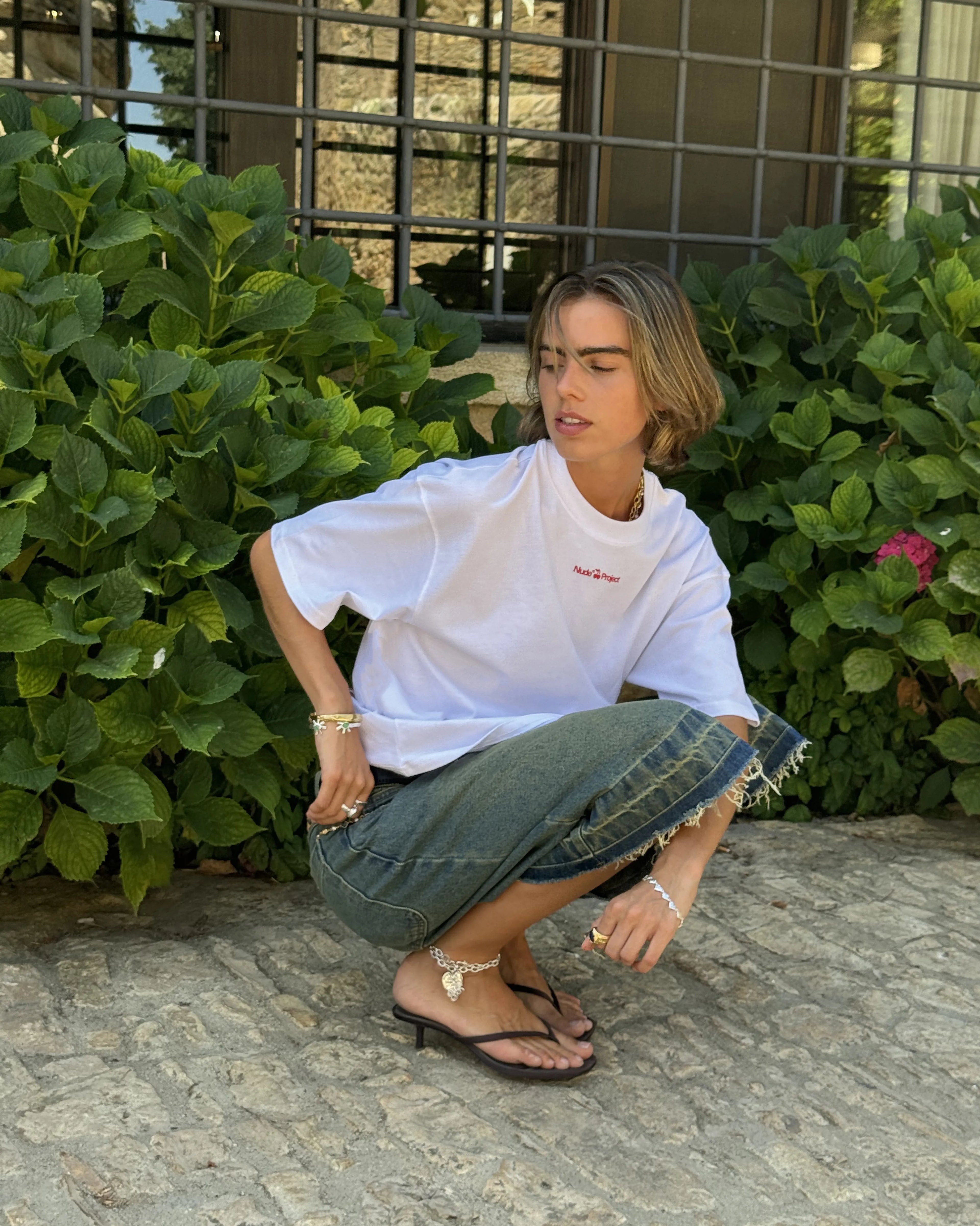 Old Baggy Denim Shorts Indigo