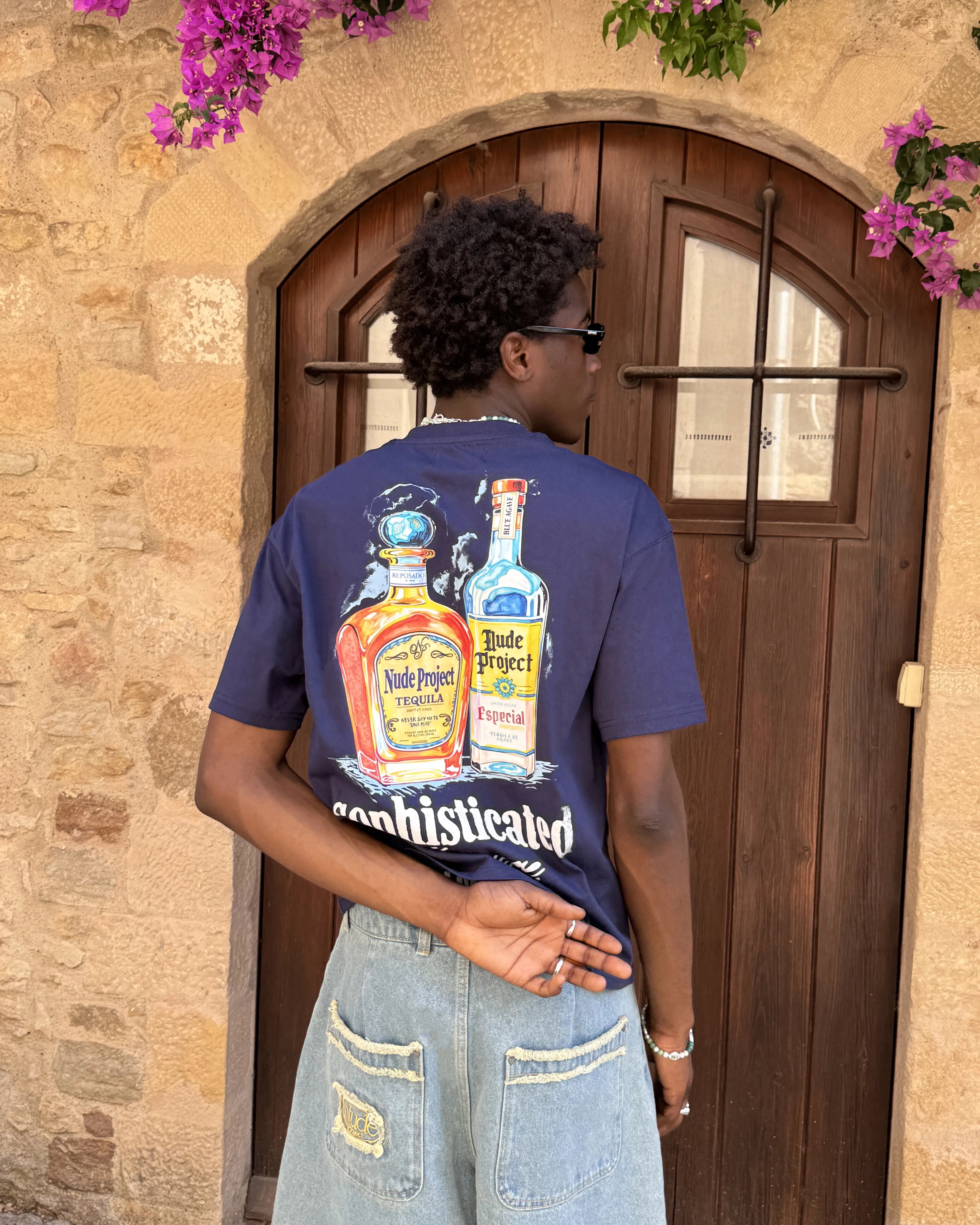 Pleasures Tee Navy Nude Project México Oficial Nude Project Mexico