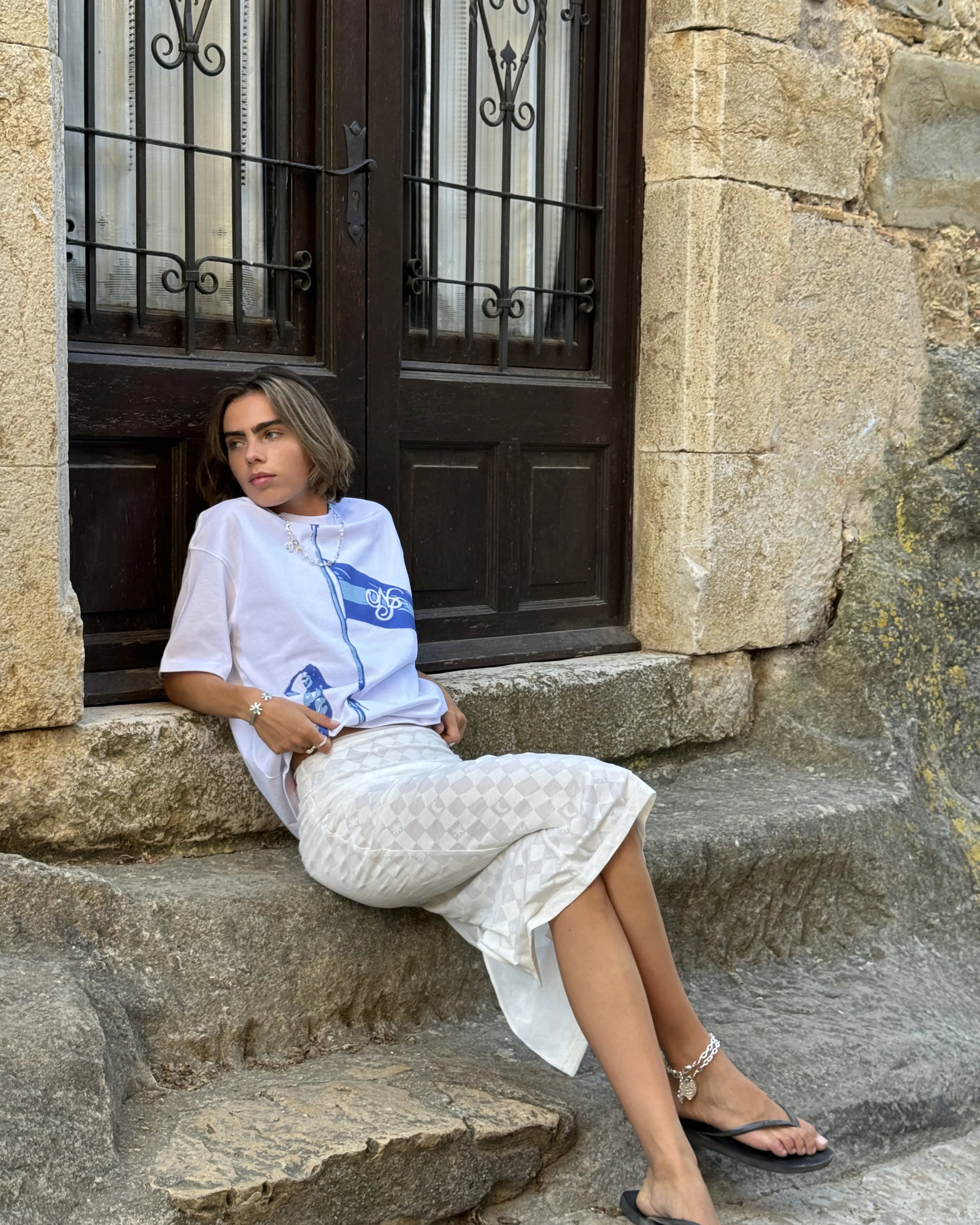 Flag Tee White