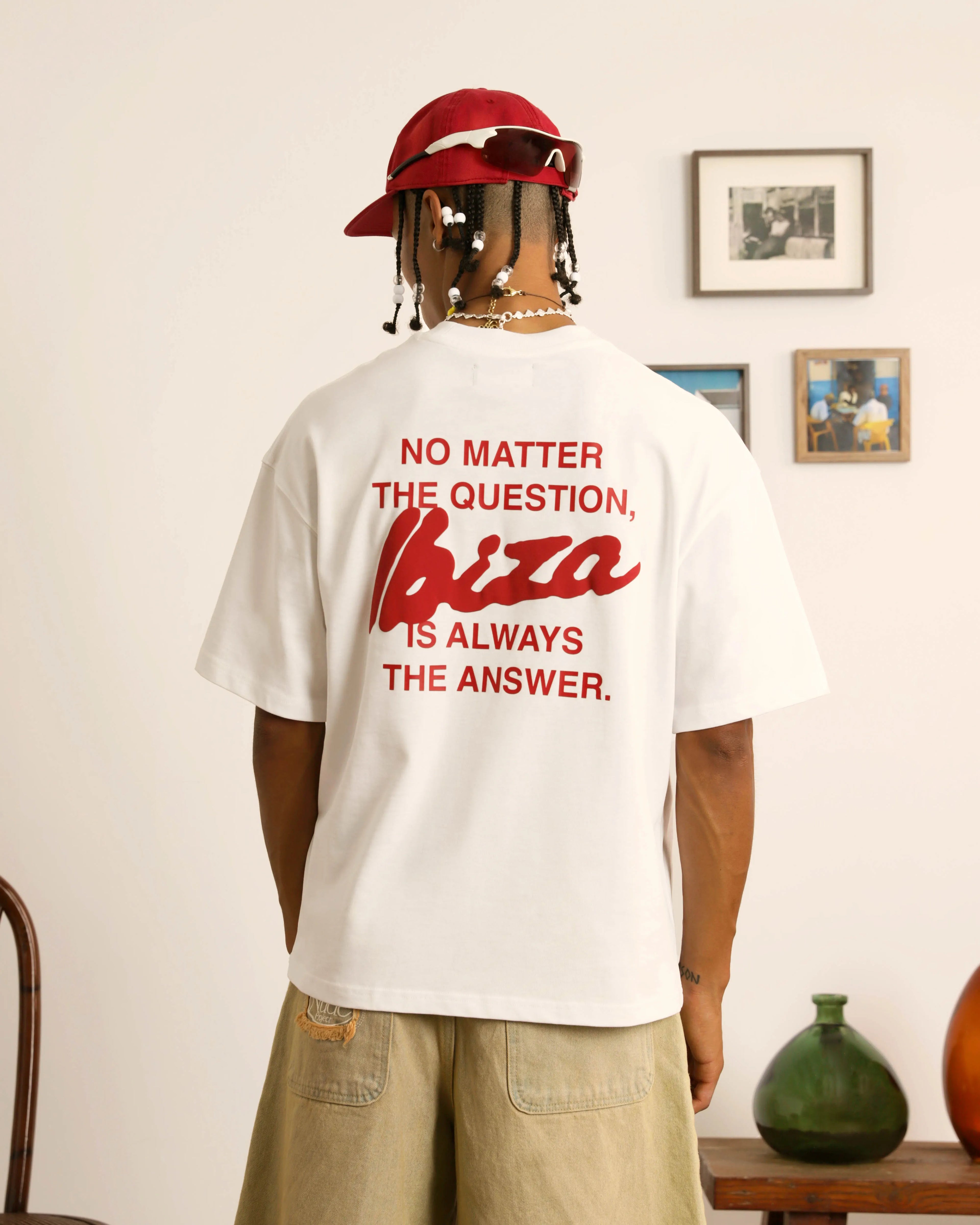 Answer Tee White