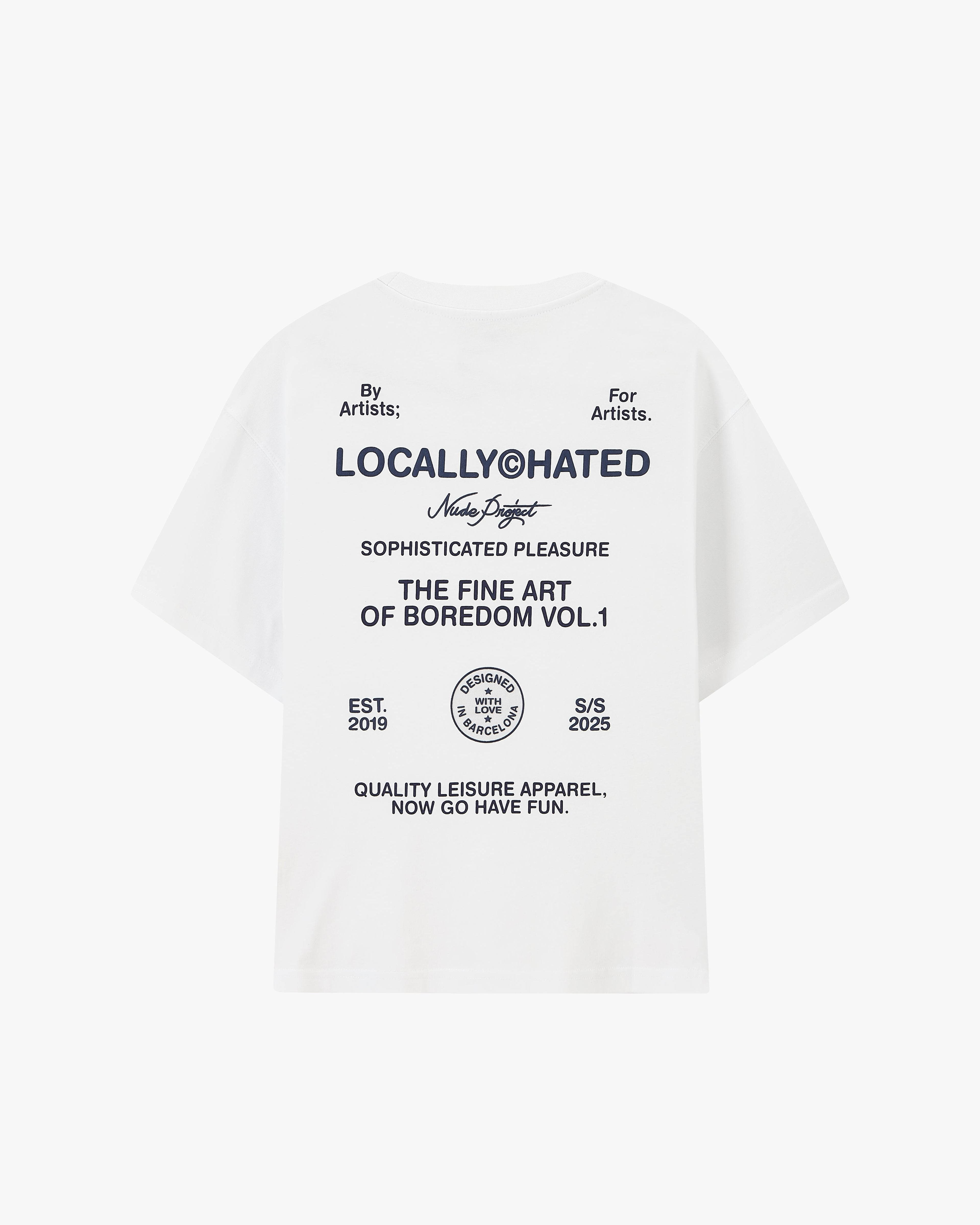 Fine Art Tee White