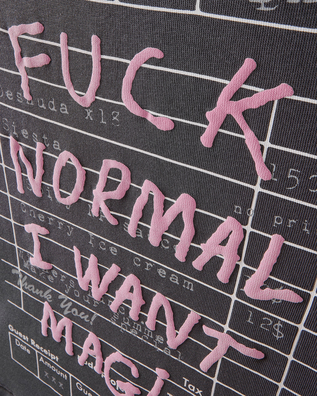 Fuck Normal Tee Ash