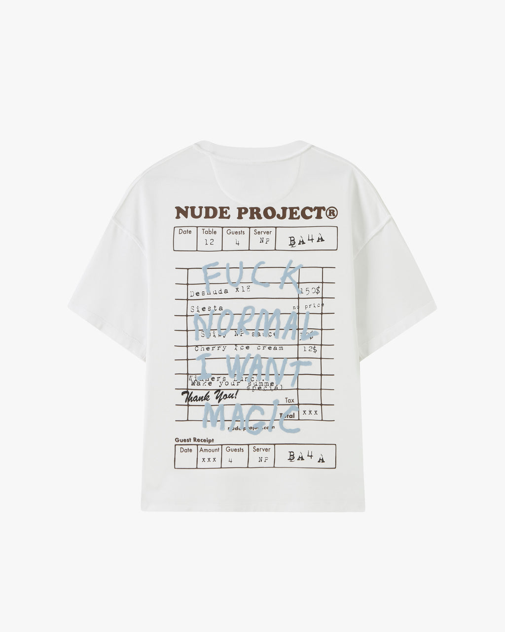 Fuck Normal Tee White