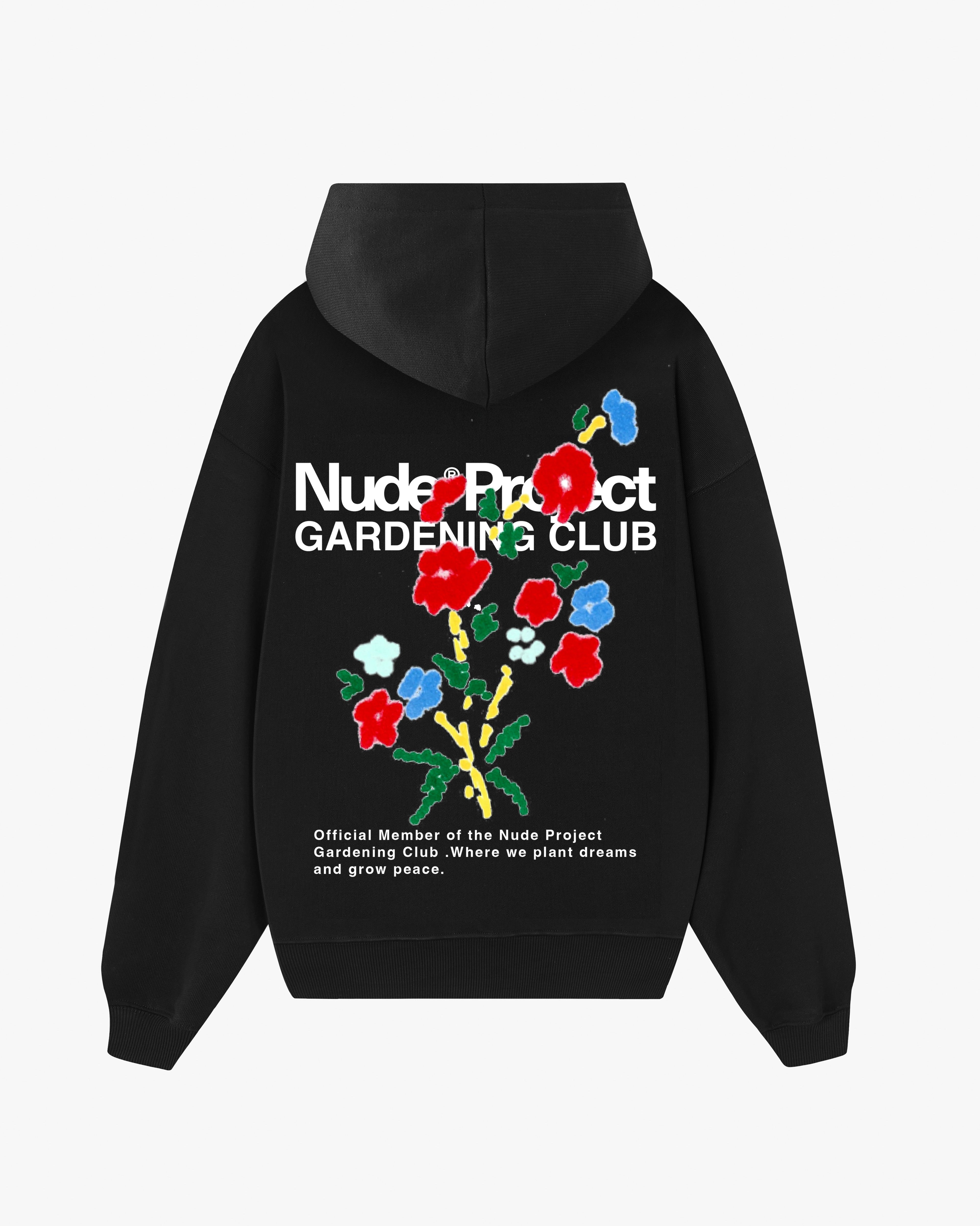 Inner Hoodie Black Nude Project México Oficial Nude Project Mexico