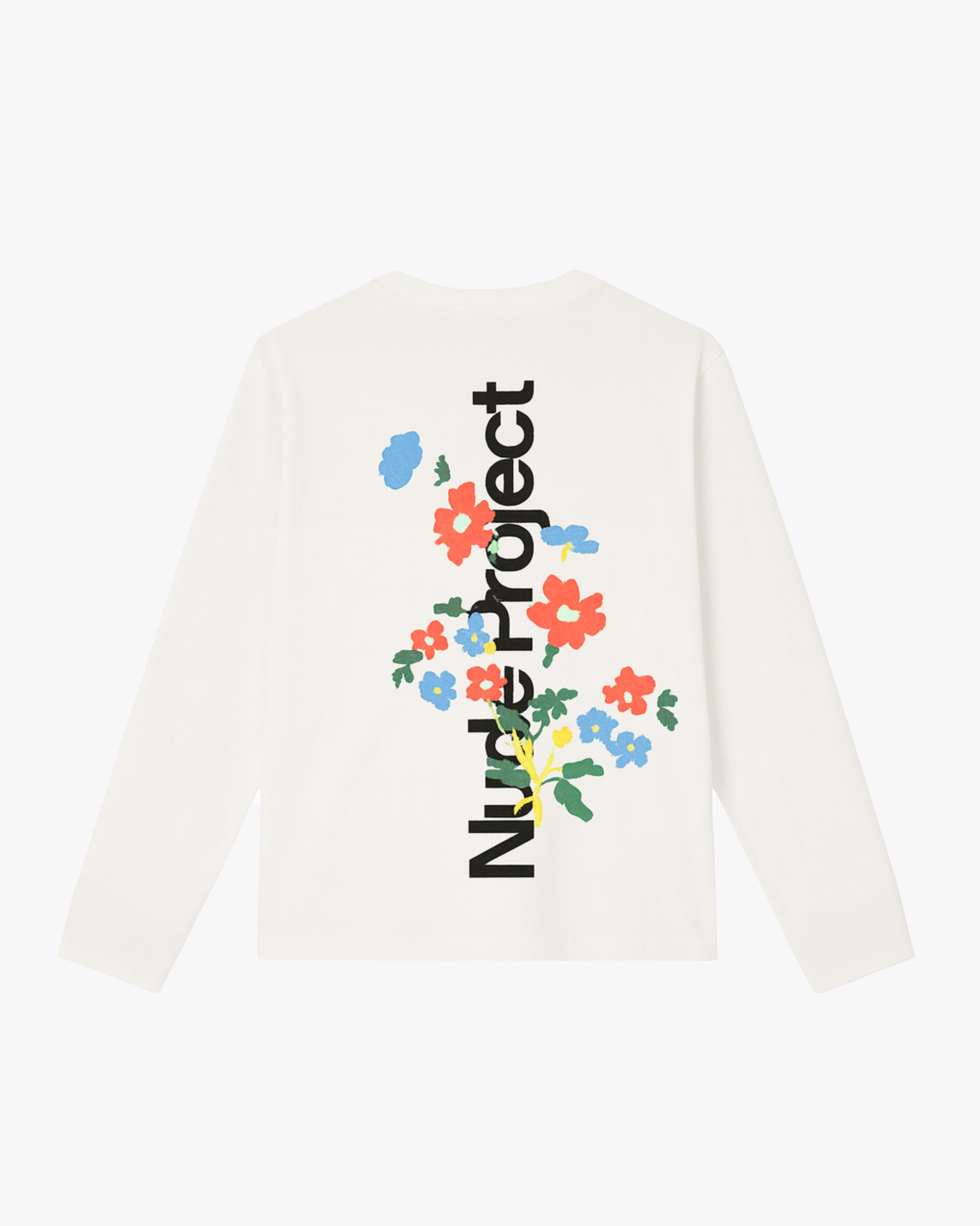 Flower Stripe Long-Sleeve Tee Nude Project México Oficial Nude Project Mexico