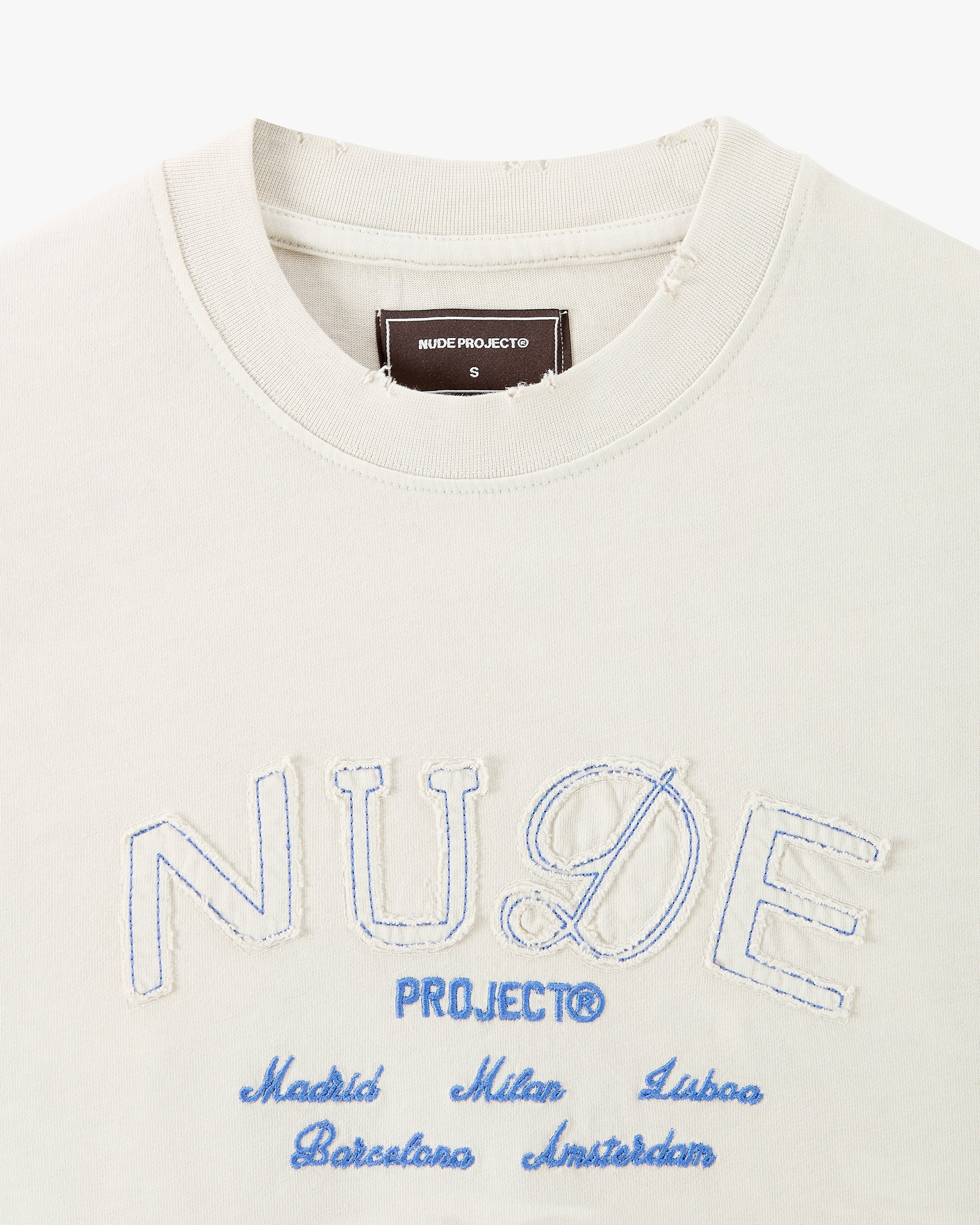 Coffee Break Tee Washed Marshmallow