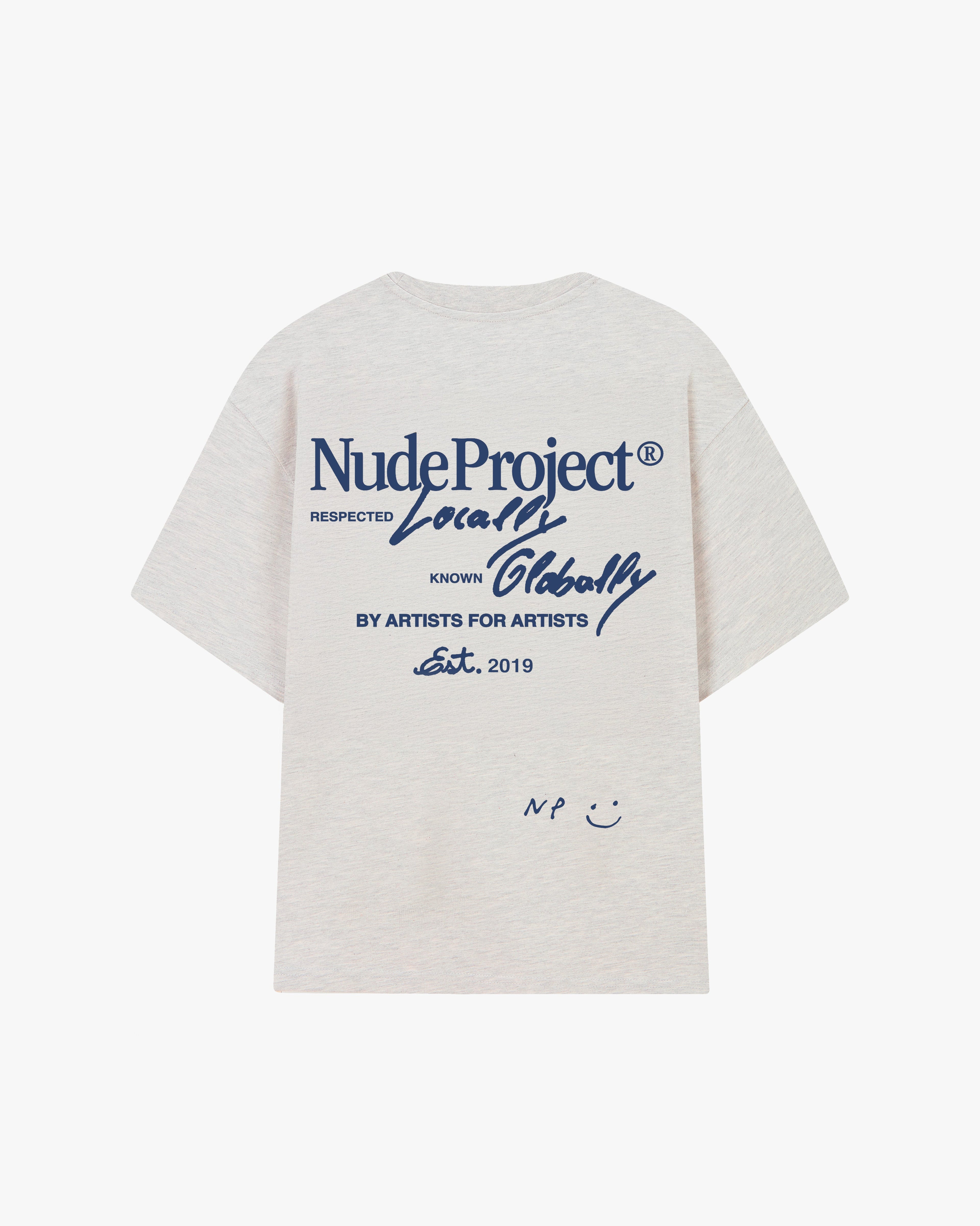 Global Soon Tee Grey Nude Project México Oficial Nude Project Mexico