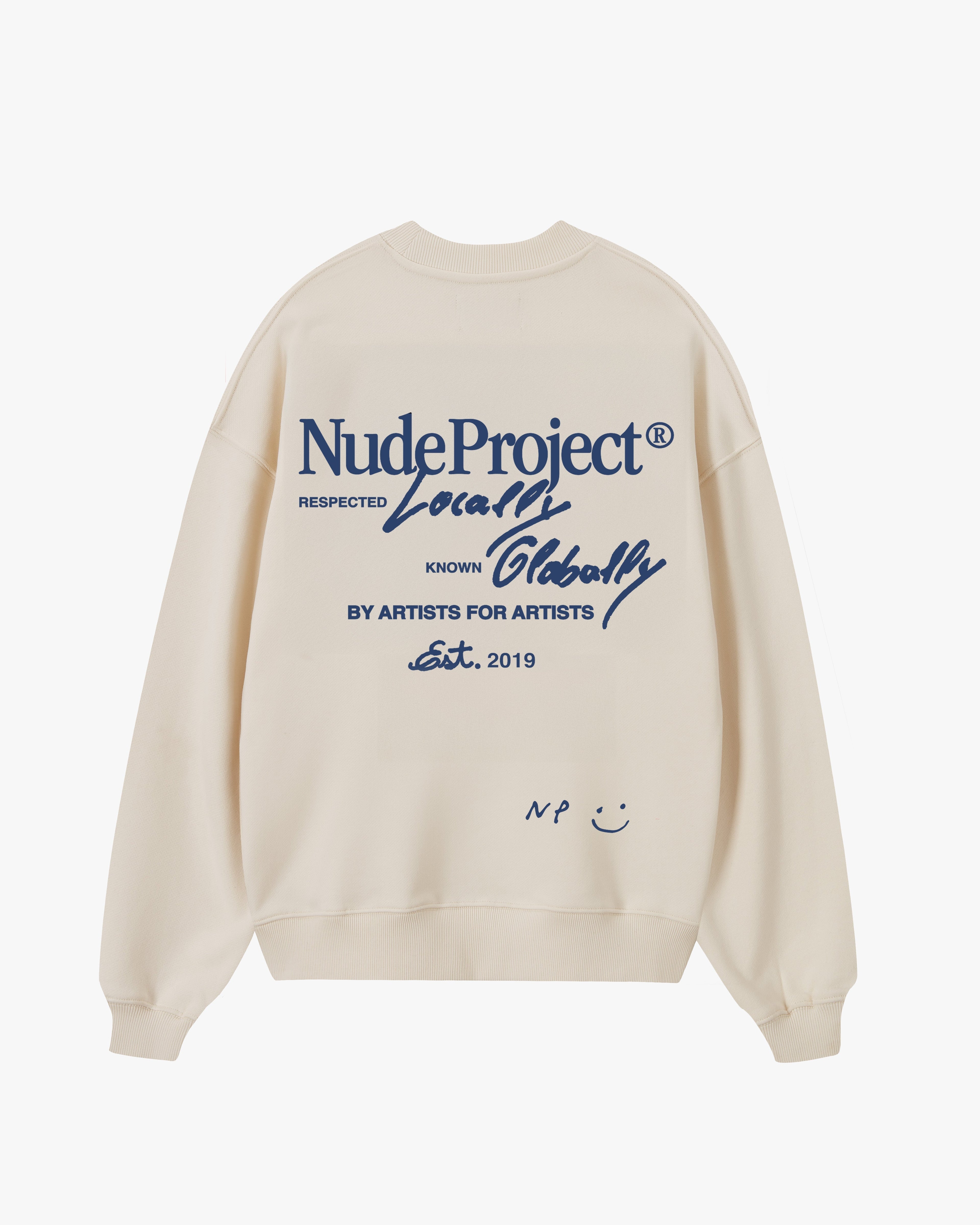 Global Soon Sweatshirt Marshmallow