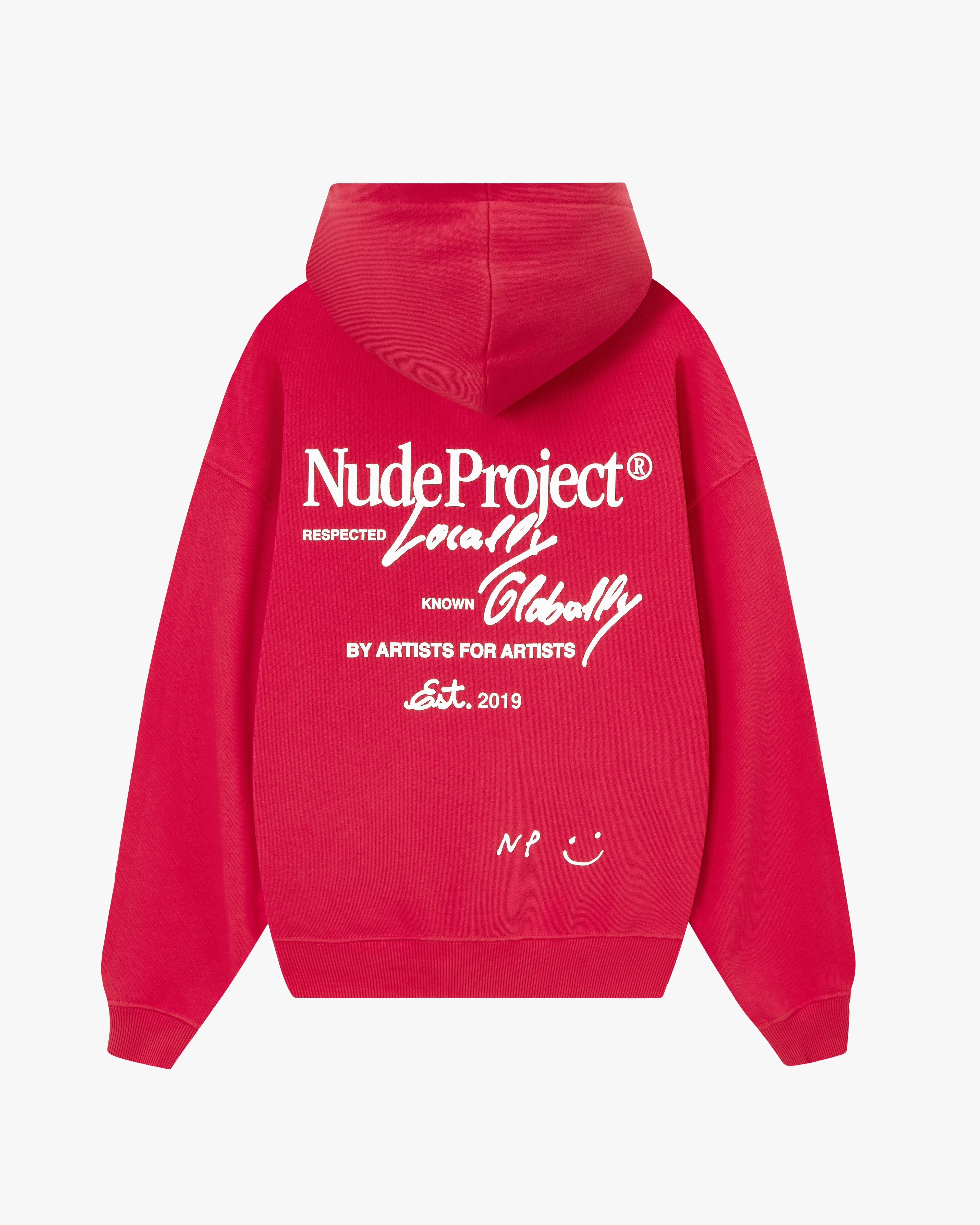 Global Soon Zip-Up Hoodie Raspberry Nude Project México Oficial Nude Project Mexico