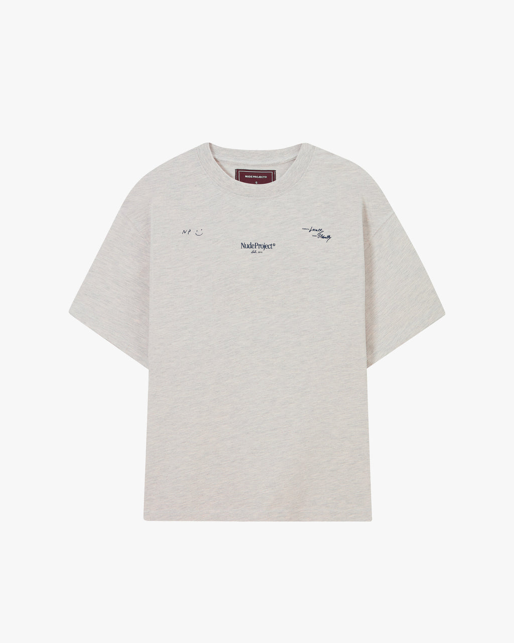 Global Soon Tee Grey Nude Project México Oficial Nude Project Mexico
