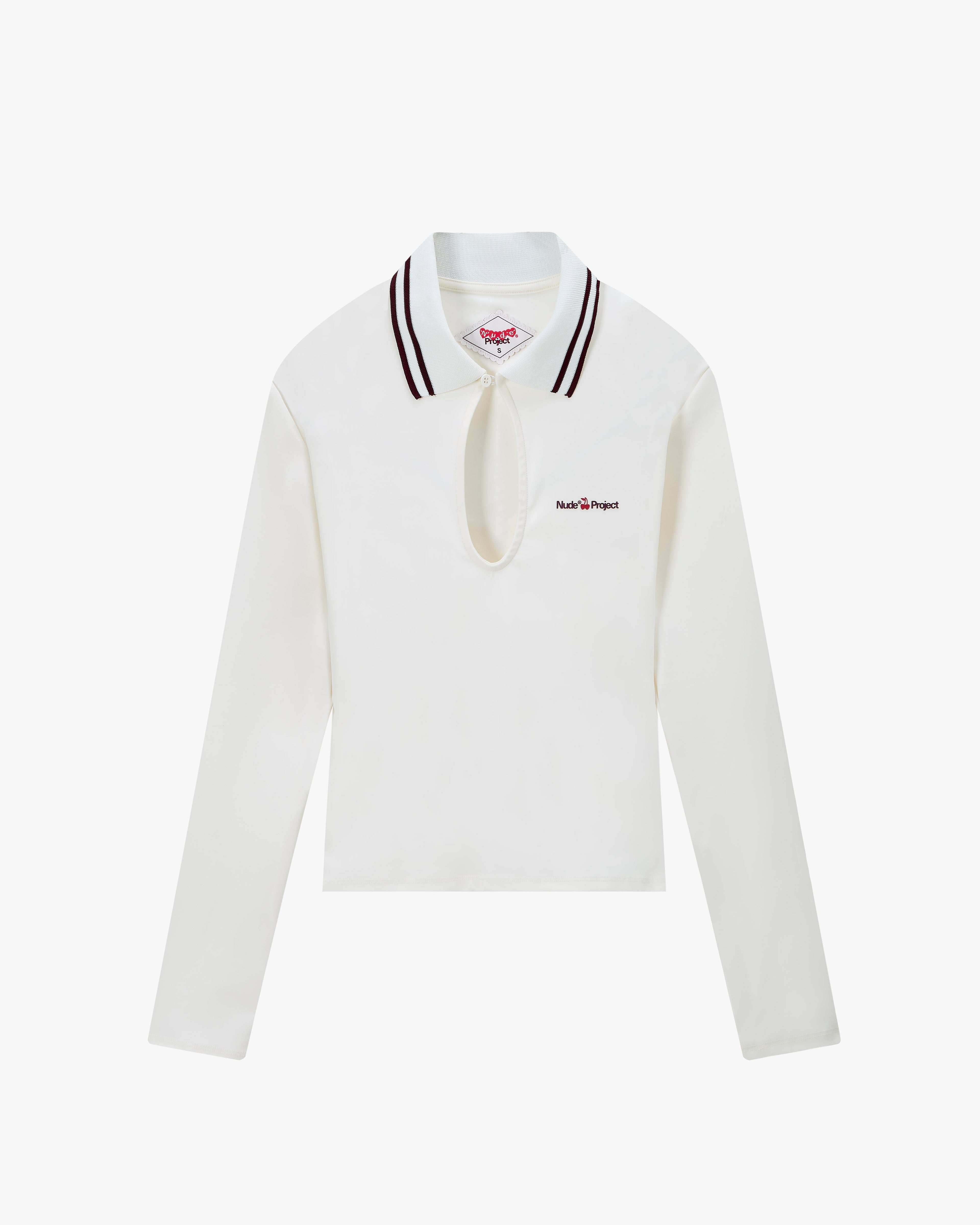 Grosella Top Off White