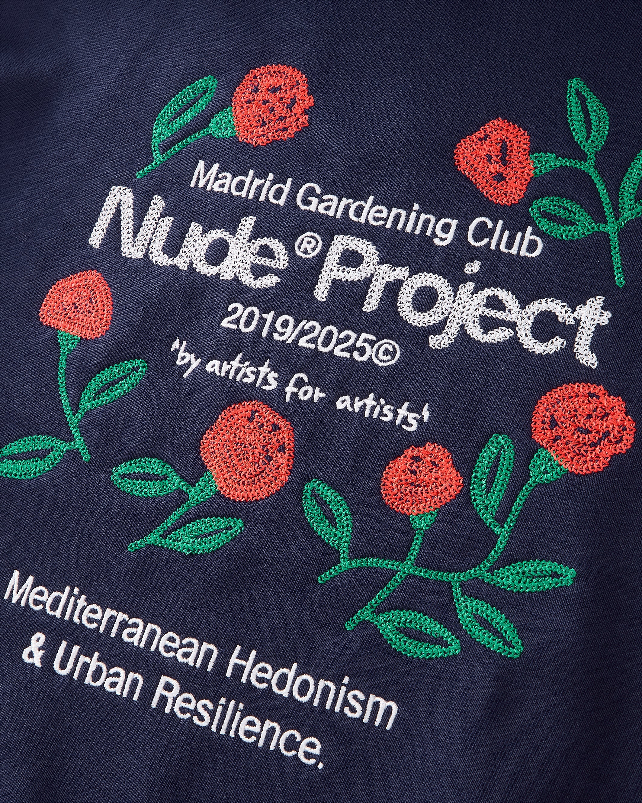 Garden Hoodie Navy Nude Project México Oficial Nude Project Mexico