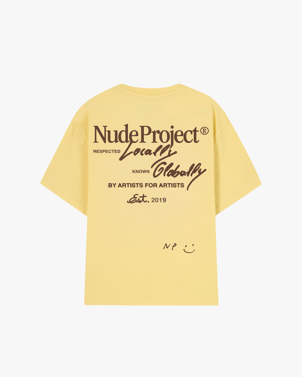 Global Soon Tee Yellow