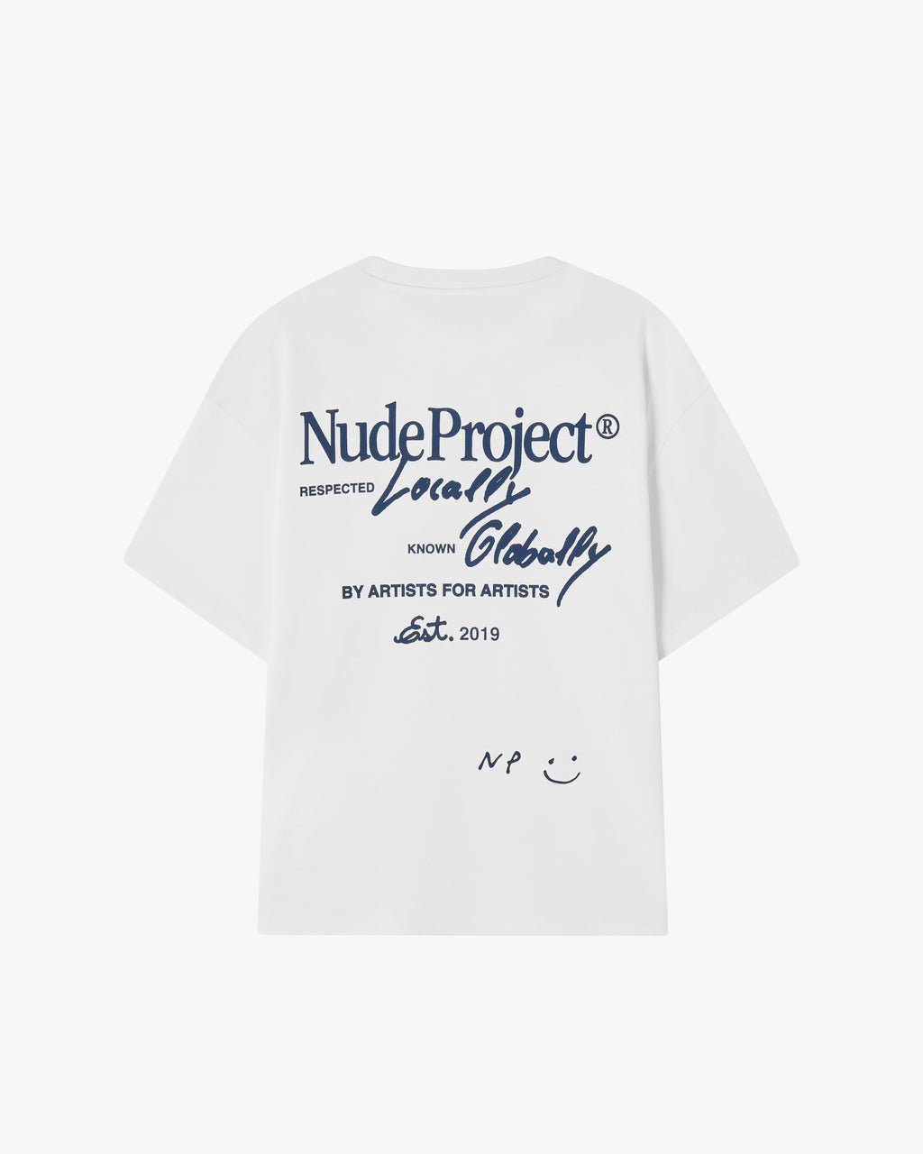 Global Soon Tee White Nude Project México Oficial Nude Project Mexico