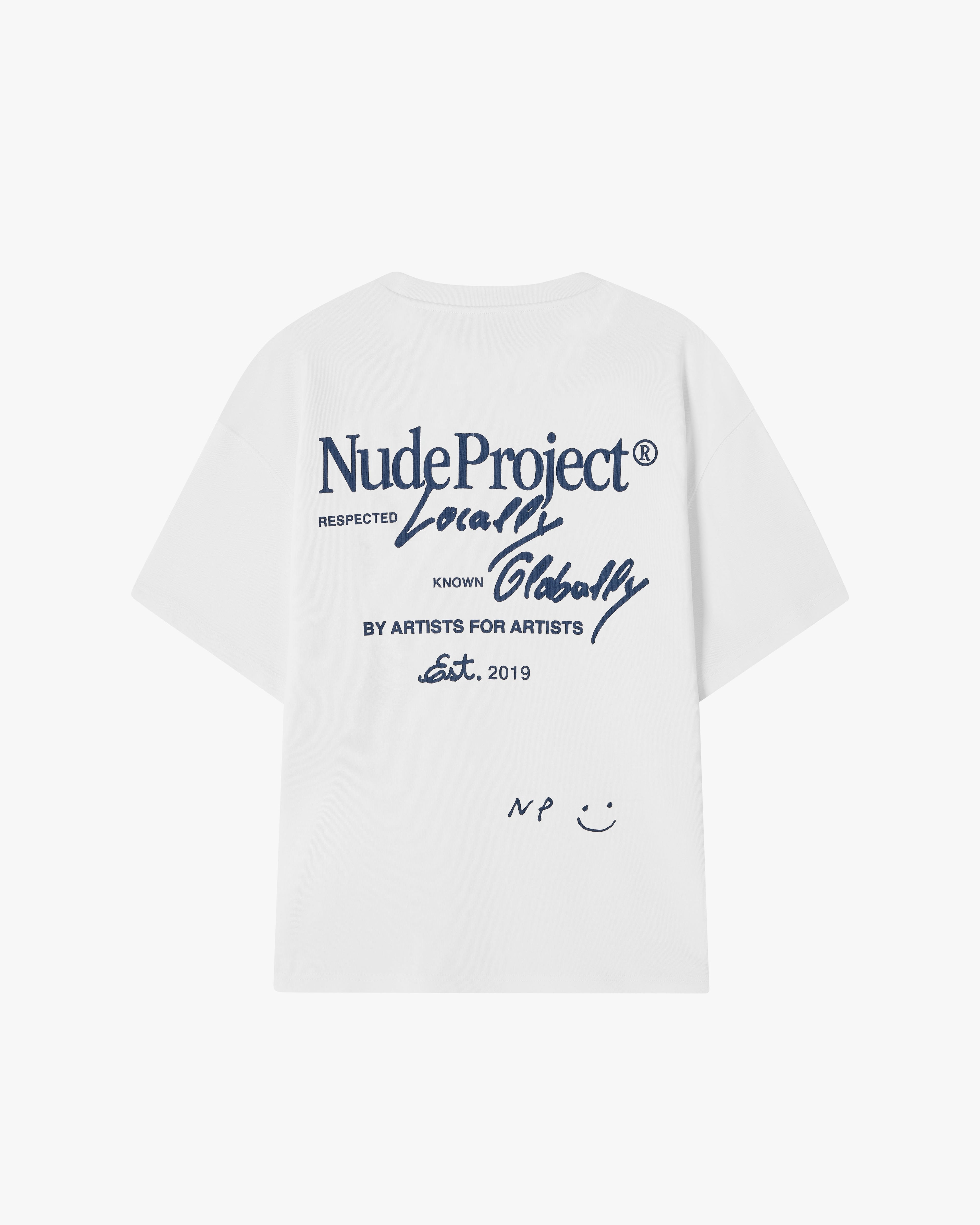 Global Soon Tee White